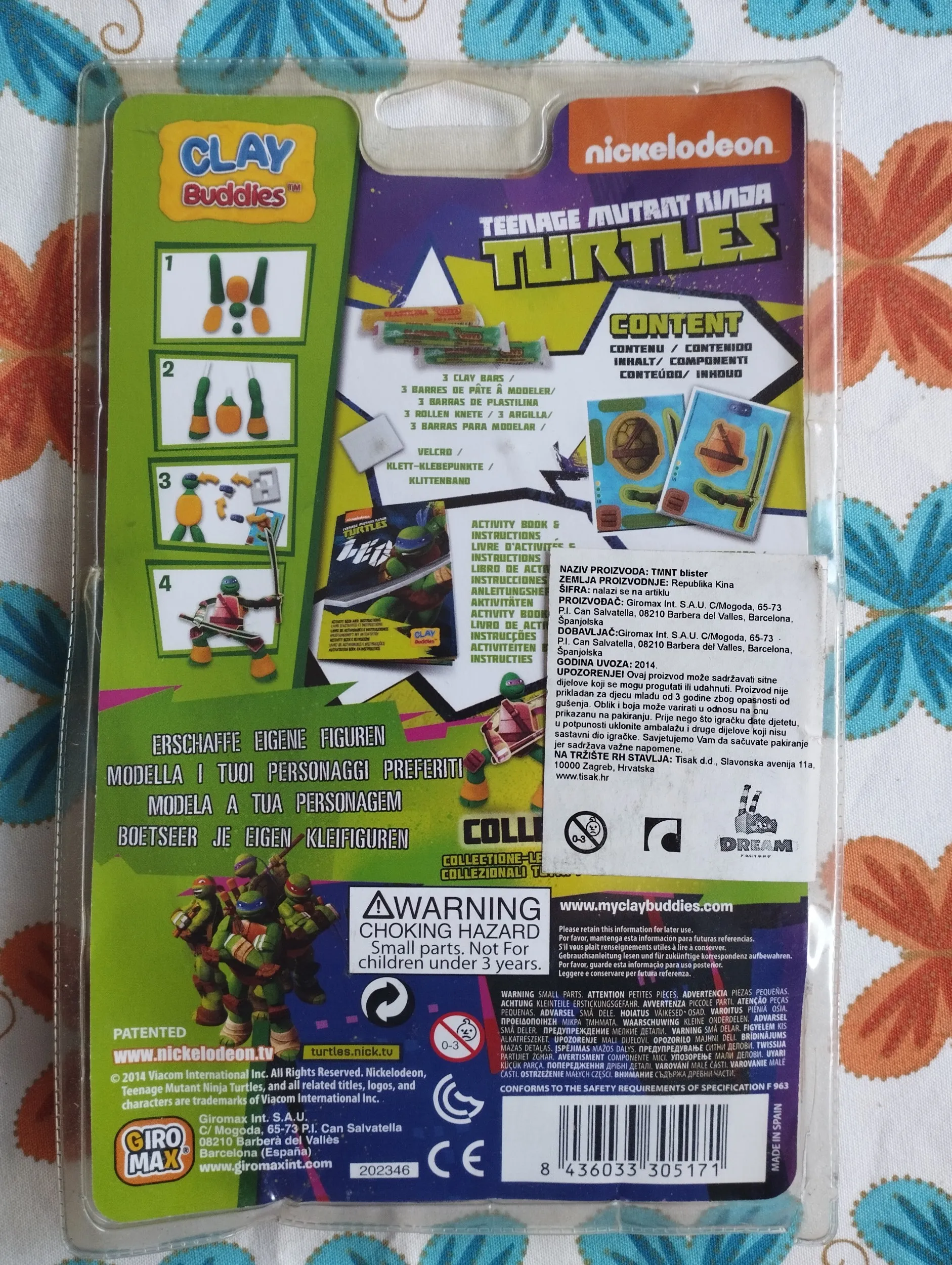 ninja turtles / ninja kornjače sezona 1 dvd 1 novo - slika 4