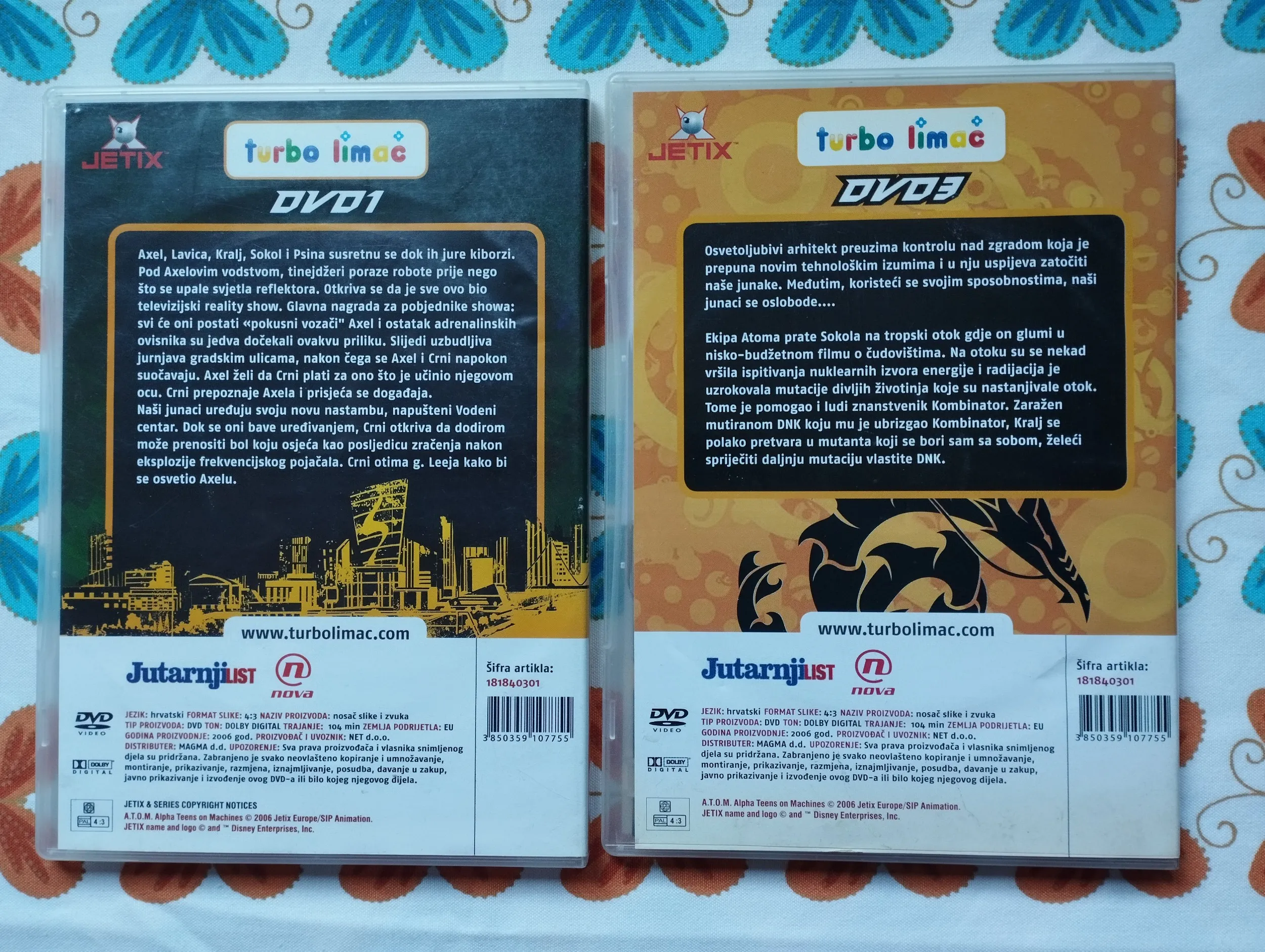 action man atom dvd 3 - slika 2