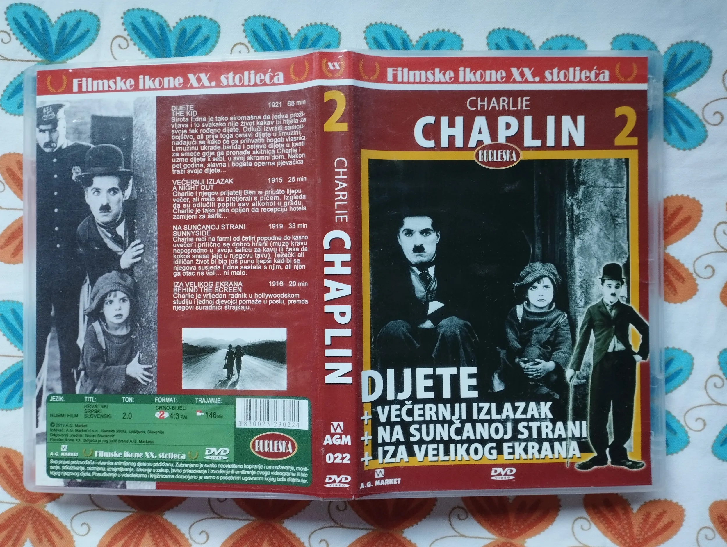 Charlie Chaplin 2 DVD - Samobor