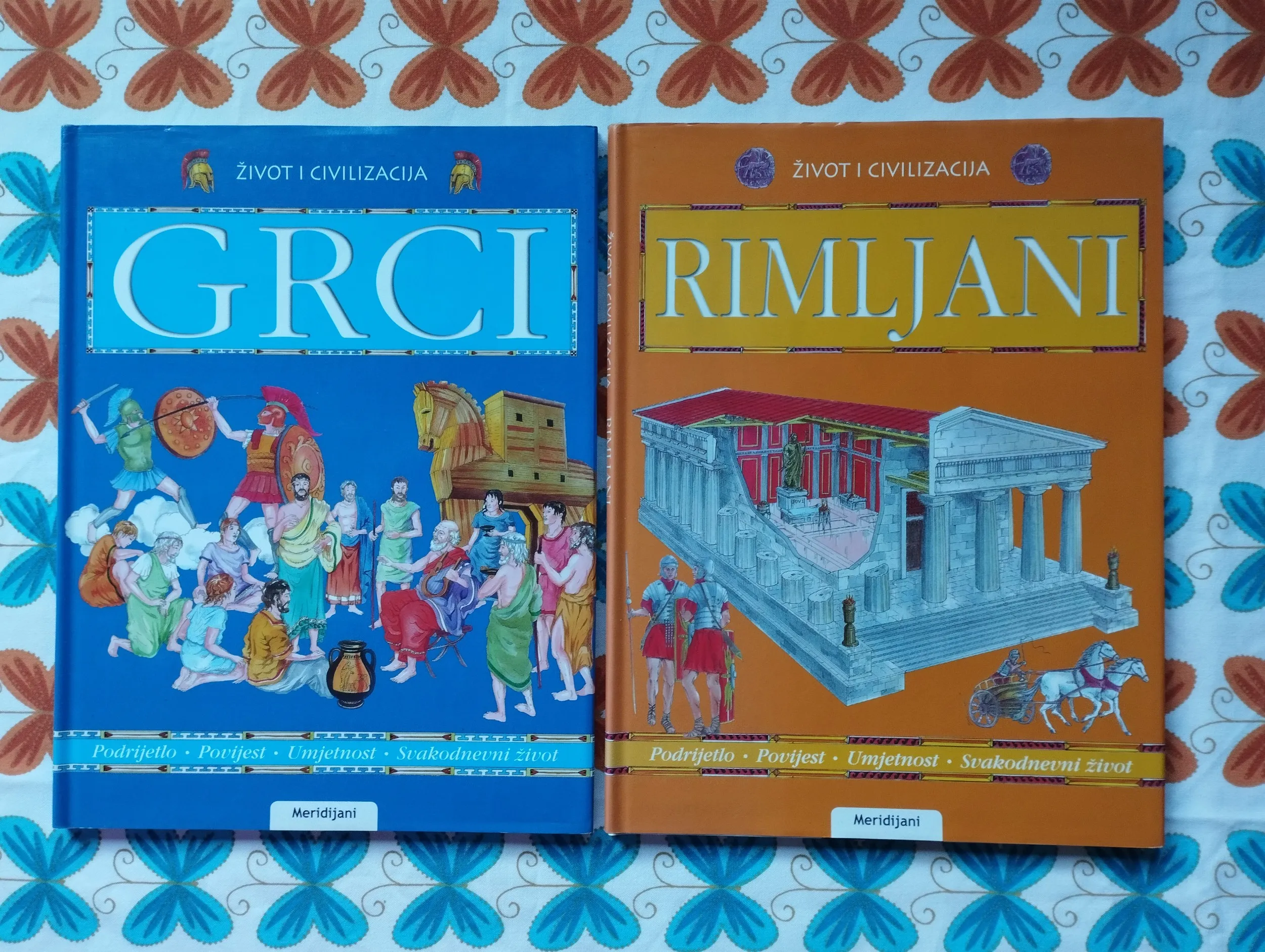 život i civilizacija - rimljani, grci - slika 1