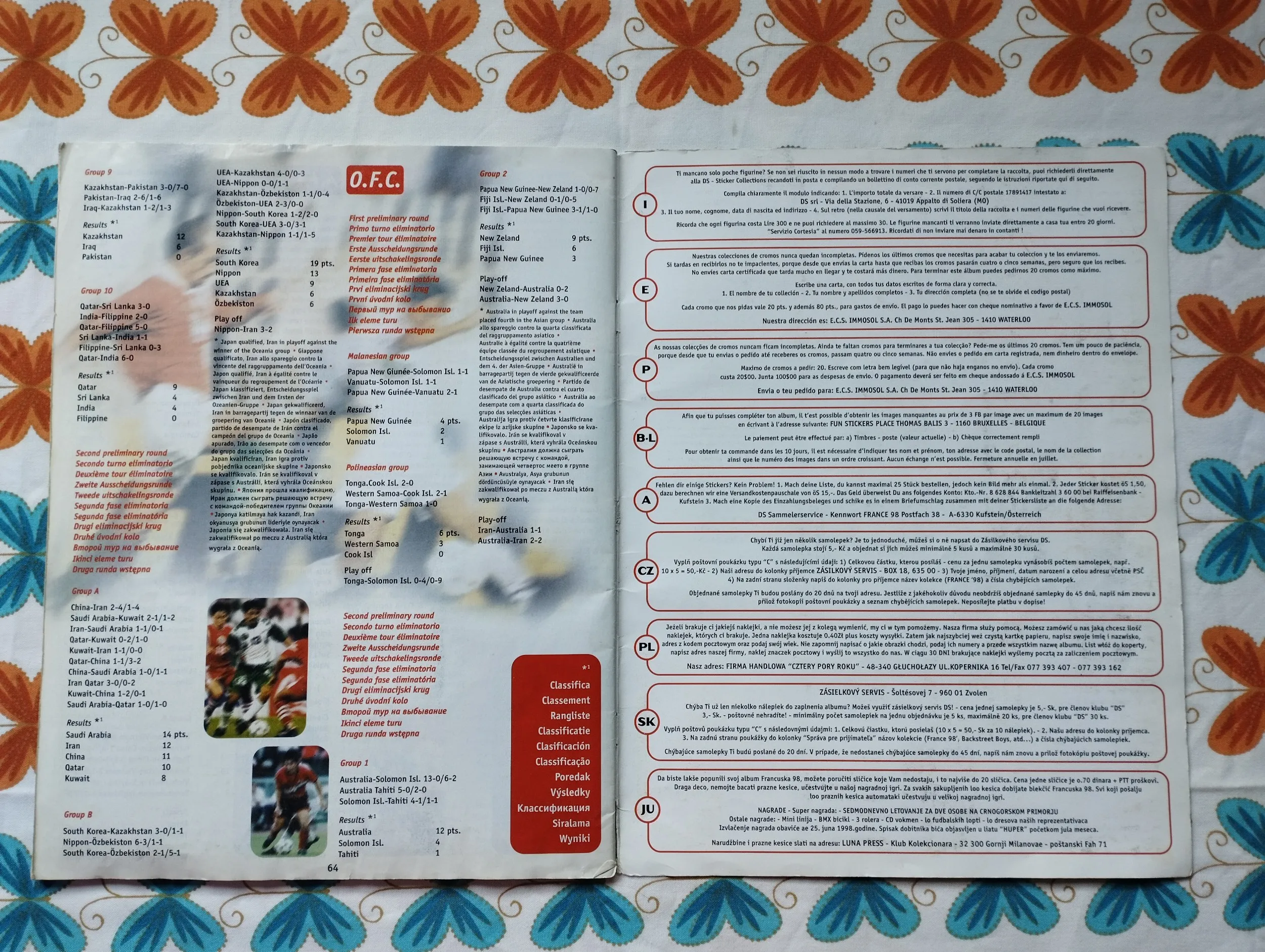 world cup france 98 album - slika 3