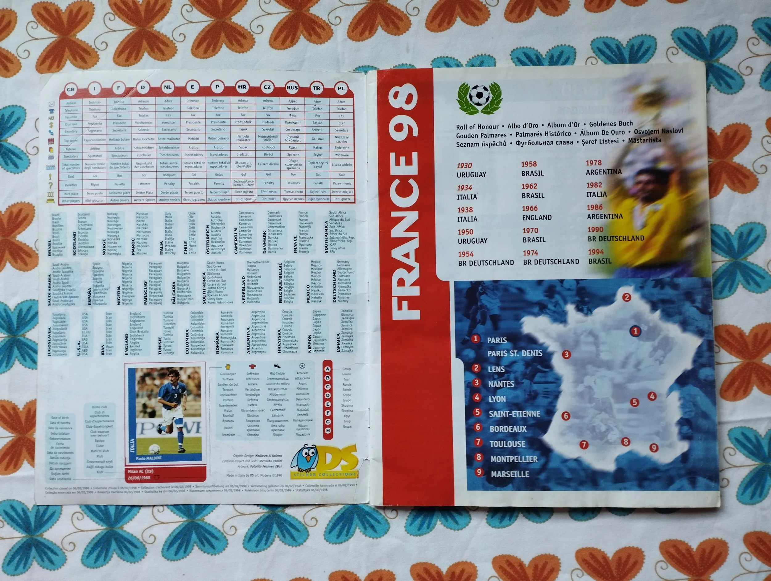 world cup france 98 album - slika 8
