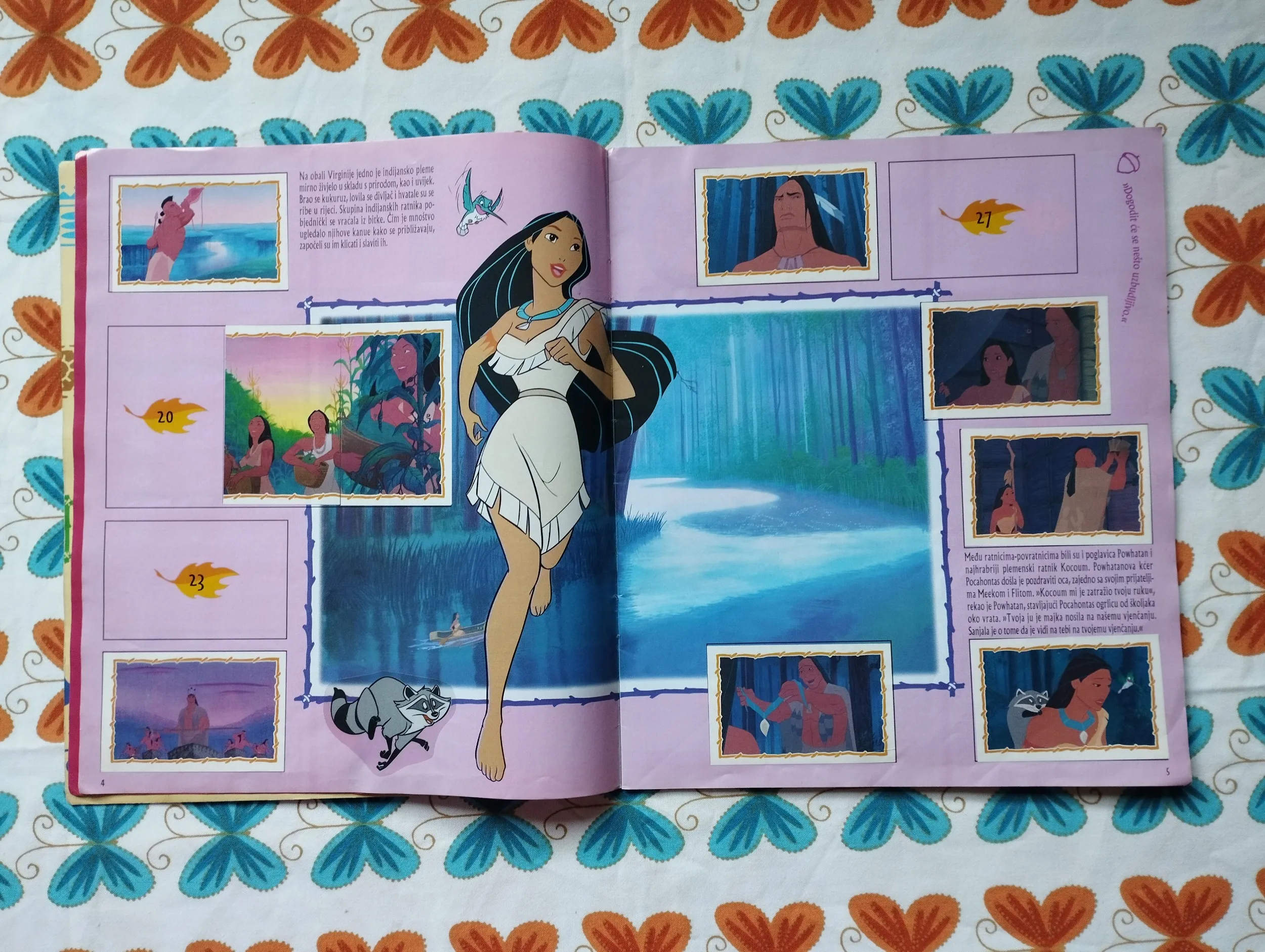 disney pocahontas album - slika 4