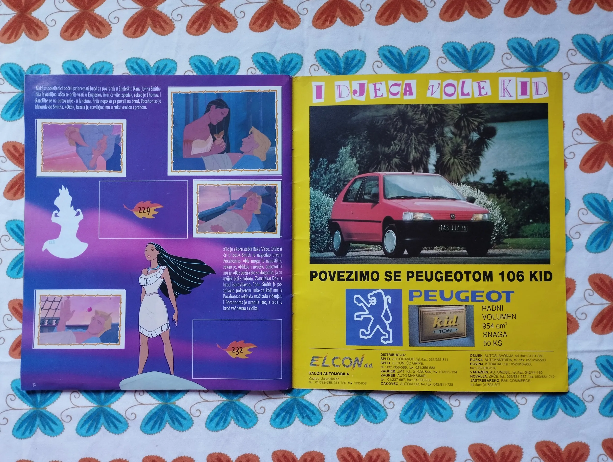 disney pocahontas album - slika 9