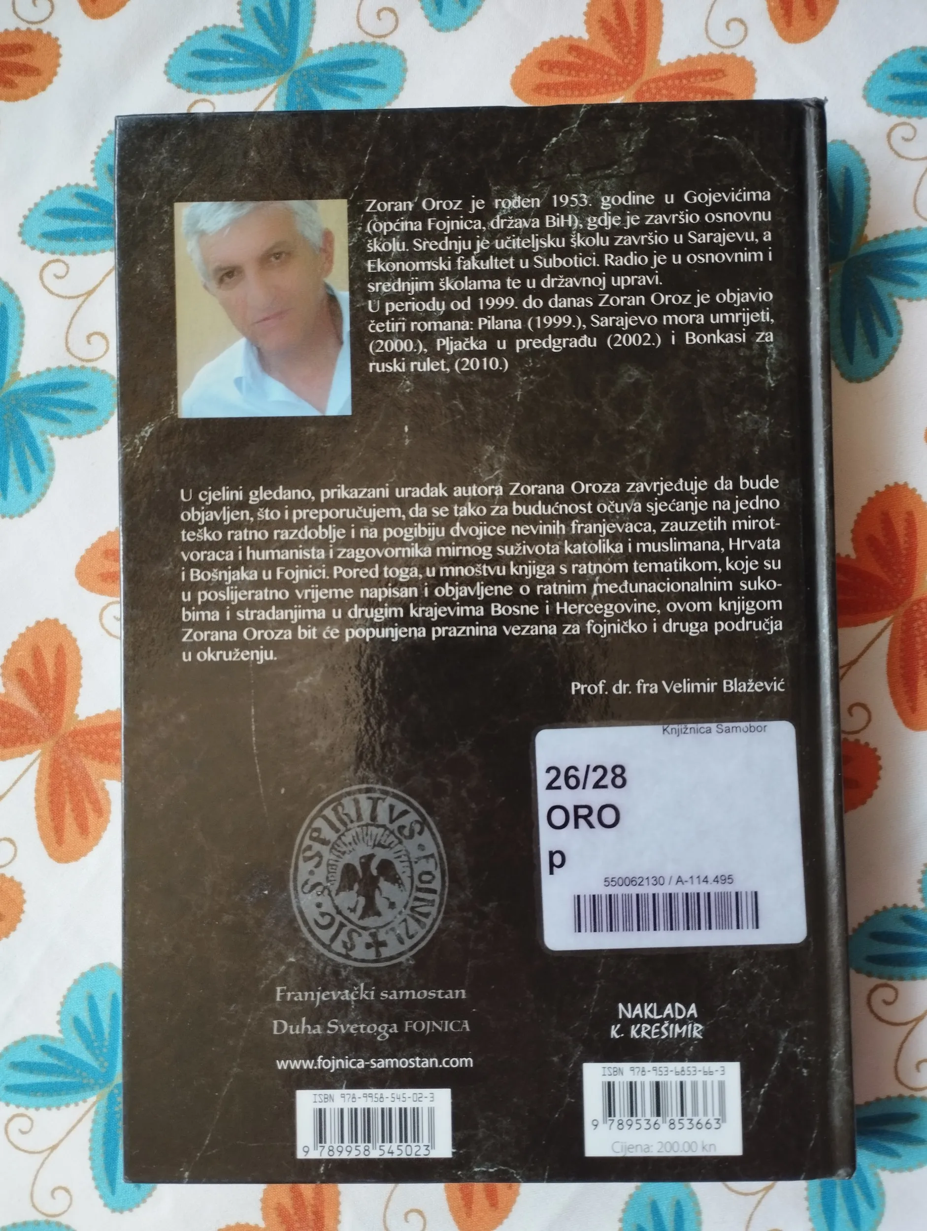 zoran oroz - pucnji u fratre - slika 2