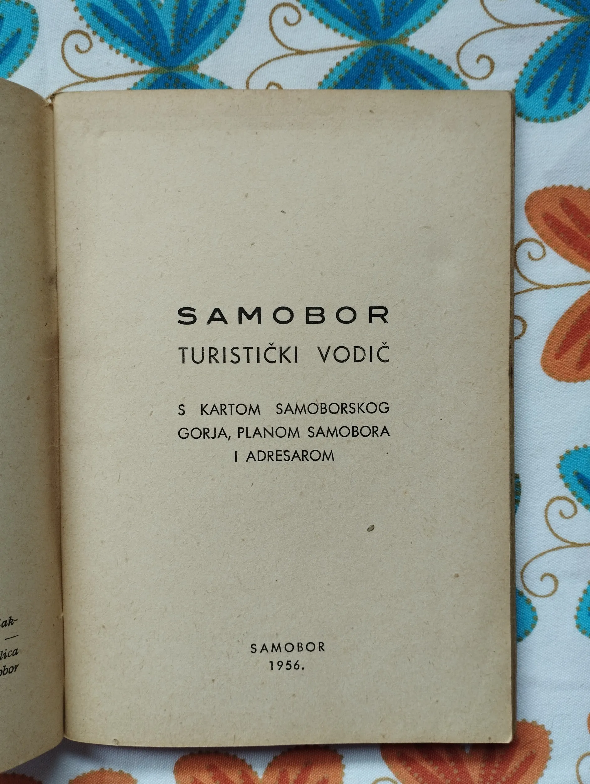 samobor - turistički vodić 1956 - slika 3