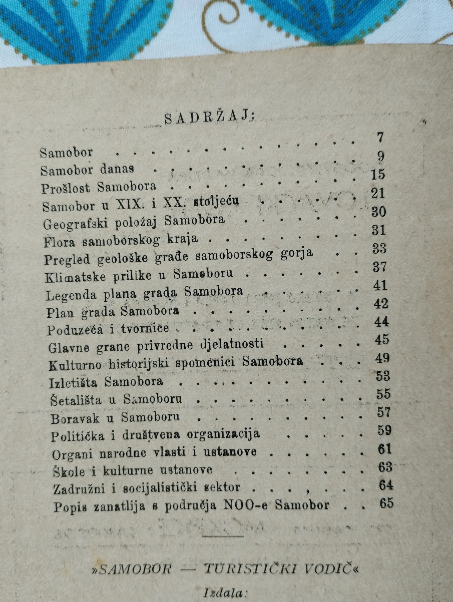 samobor - turistički vodić 1956 - slika 4