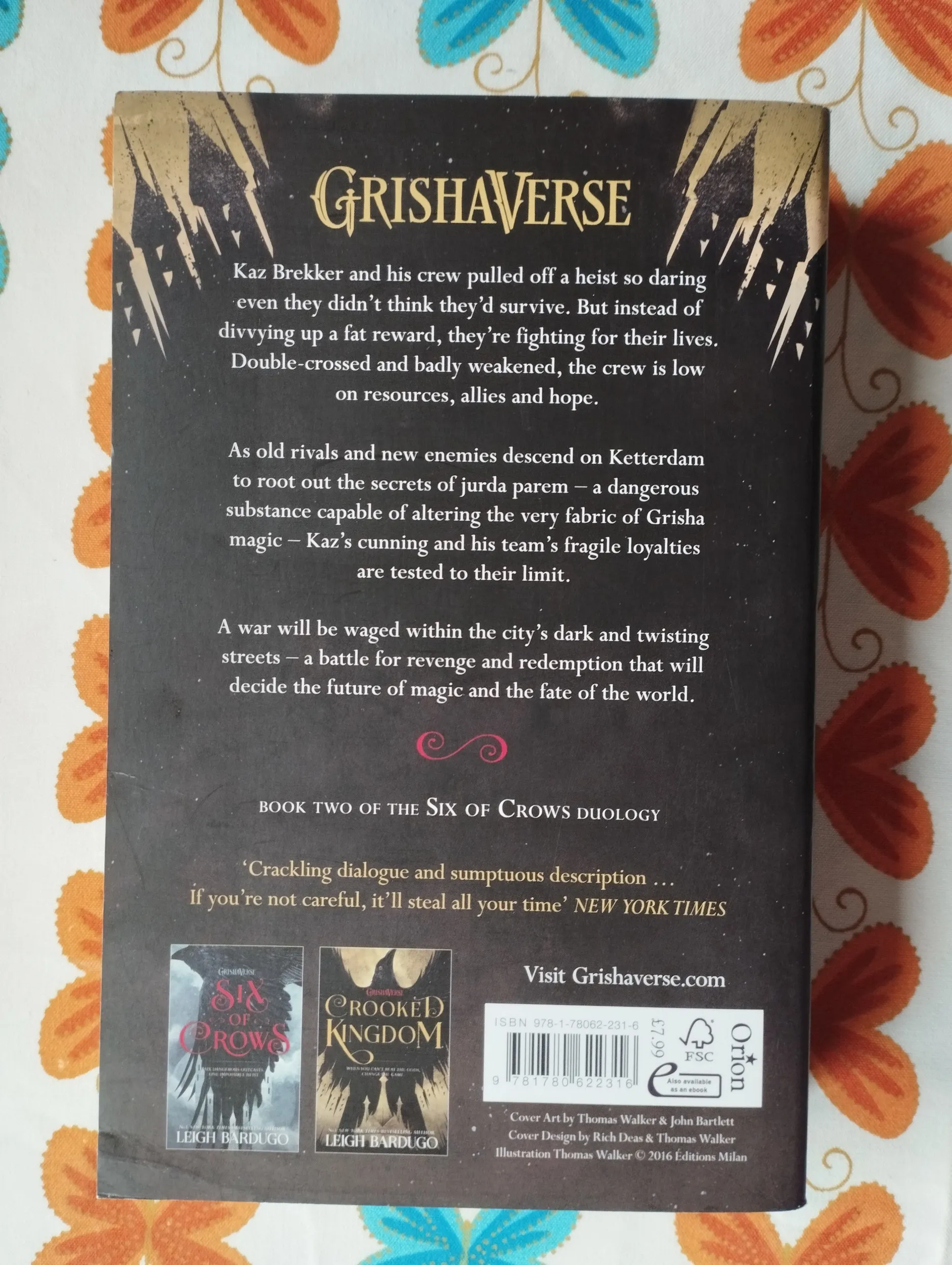 leigh bardugo - crooked kingdom - slika 2
