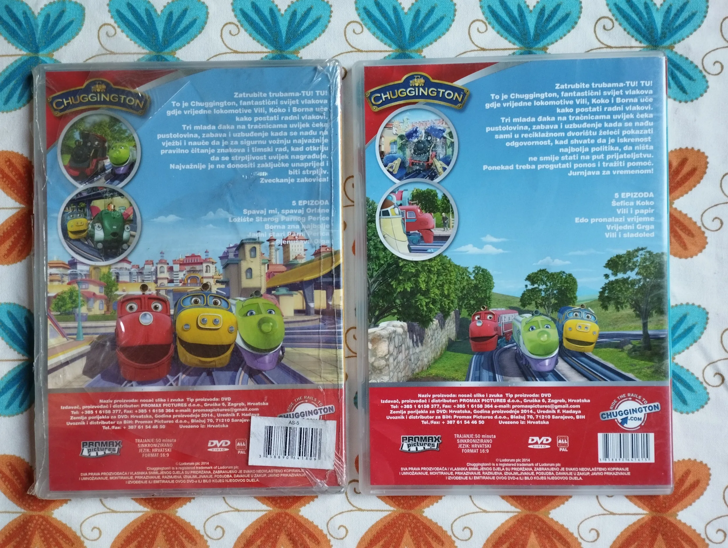 chuggington - dvd 8, 9 novo - slika 2