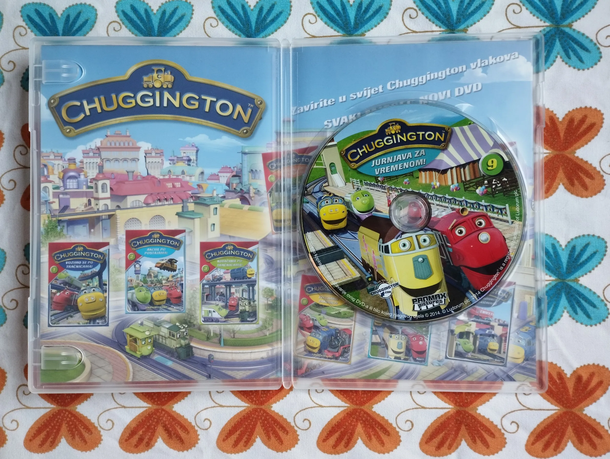 chuggington - dvd 8, 9 novo - slika 3