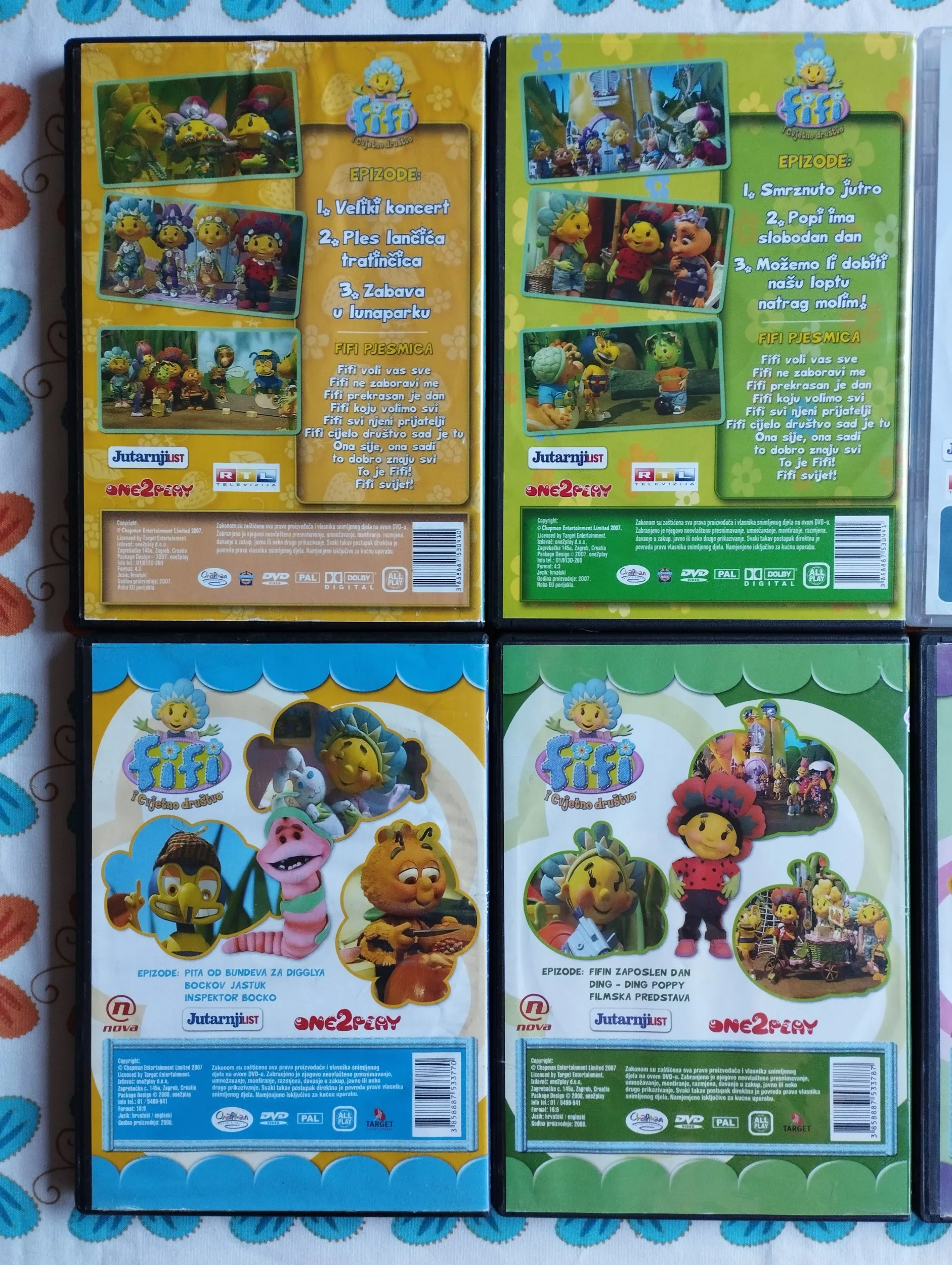 fifi i cvijetno društvo - dvd više naslova - slika 3