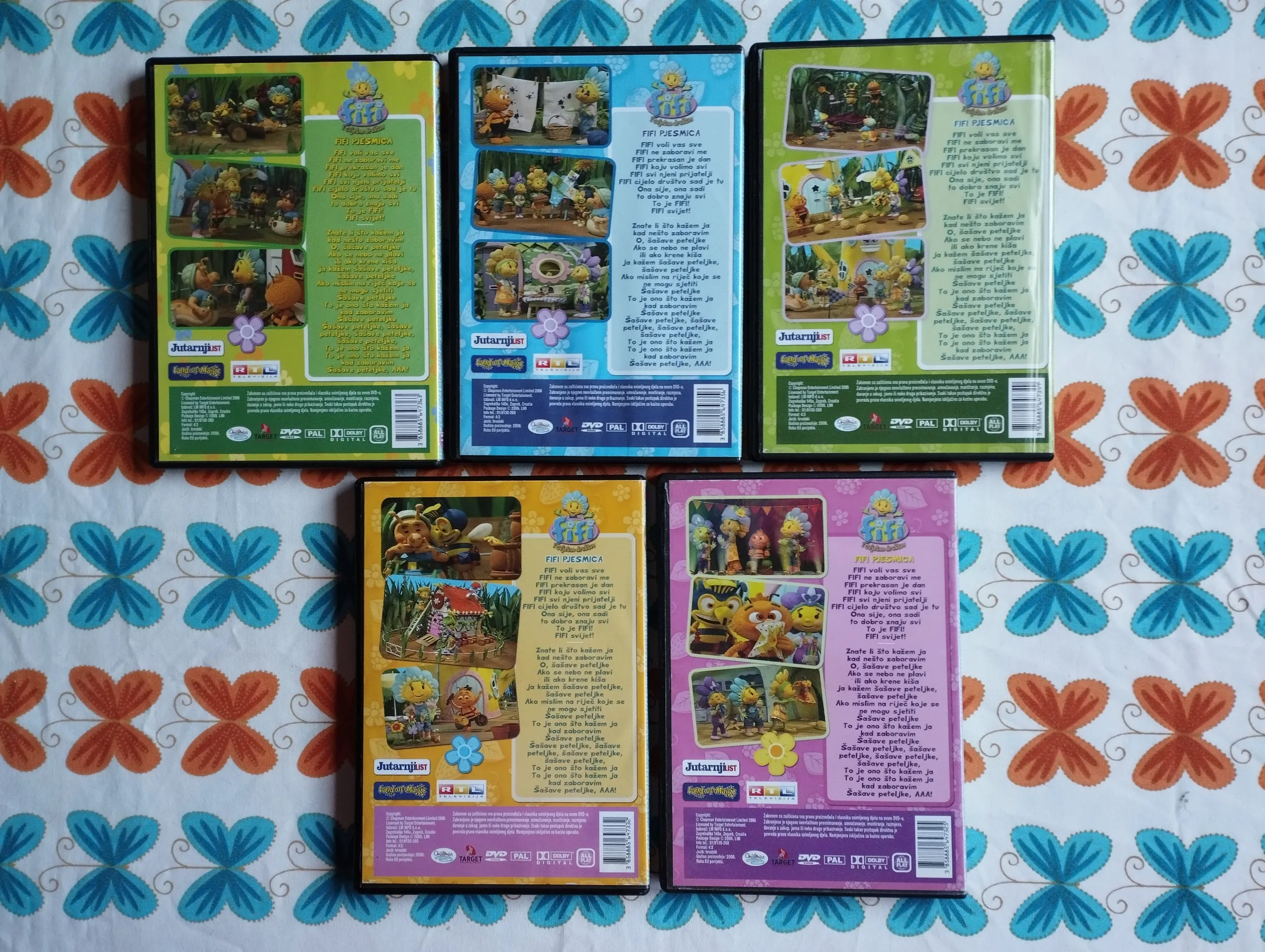 fifi i cvijetno društvo - dvd više naslova - slika 7