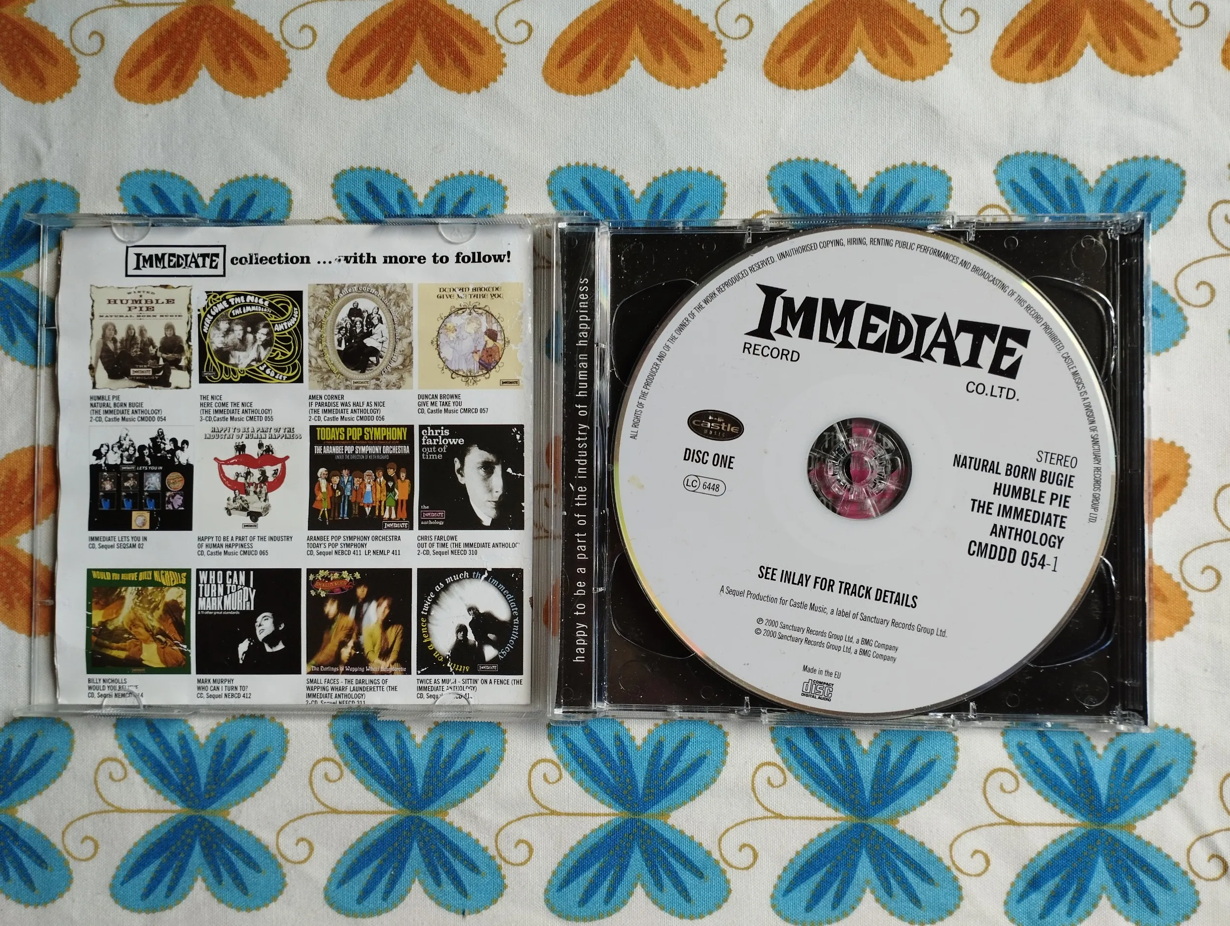 humble pie natural born bugie the immediate anthology 2cd - slika 3
