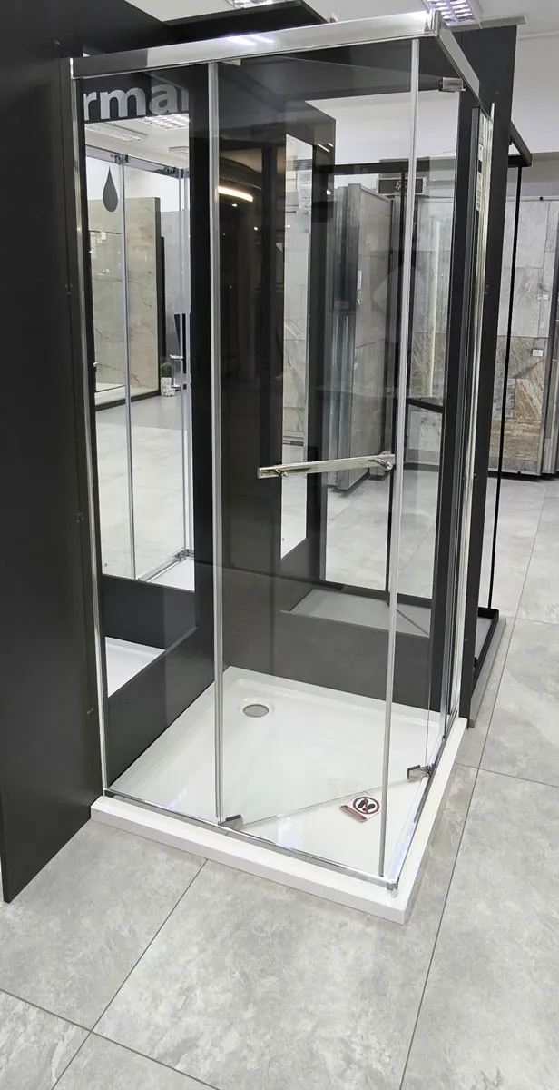 99926 tuš kabina 6056 clear chrome 90x90 315,00 € akcija -20%=252,00€ - slika 3