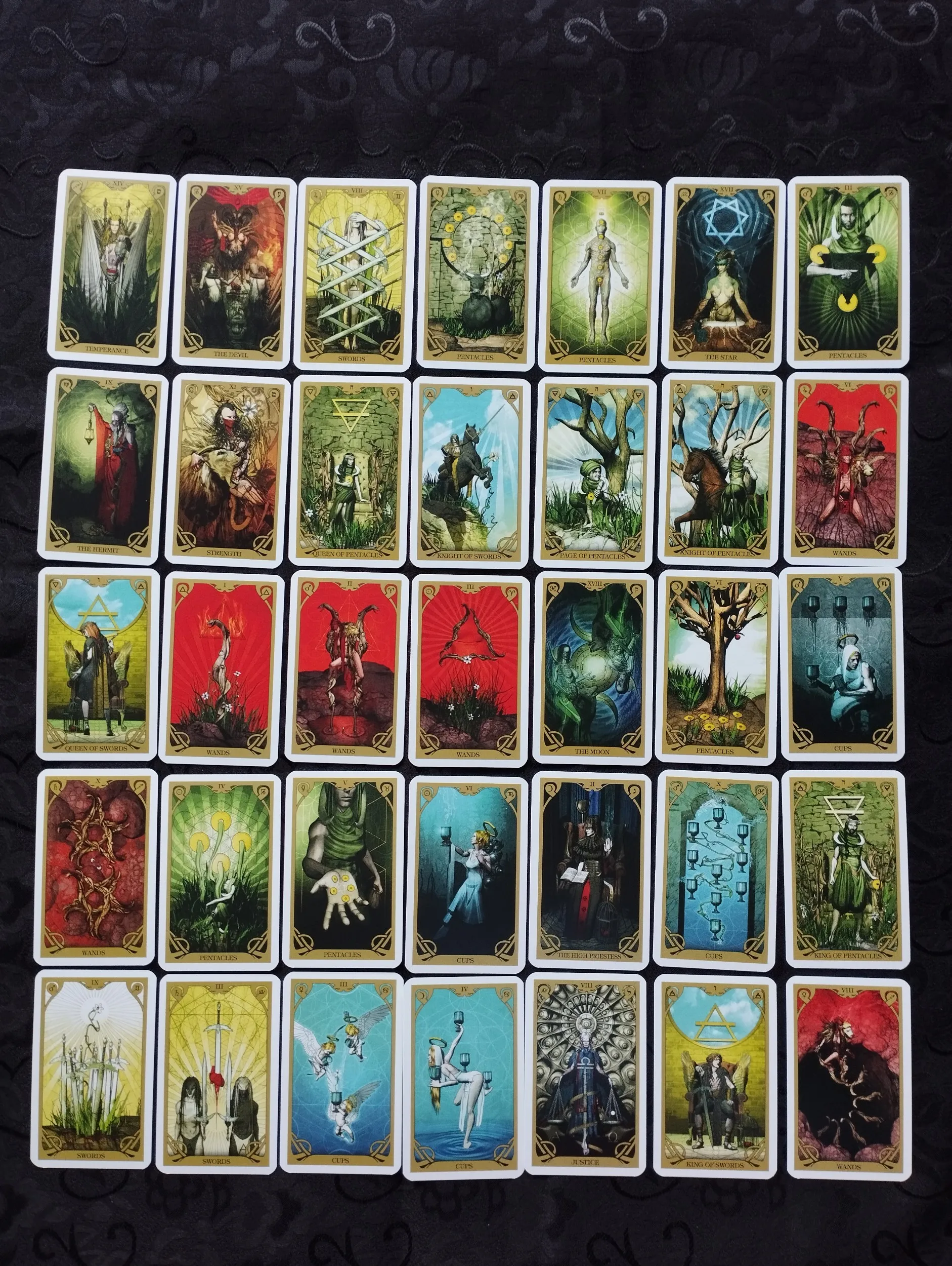 fabio listrani night sun tarot - karte - slika 4