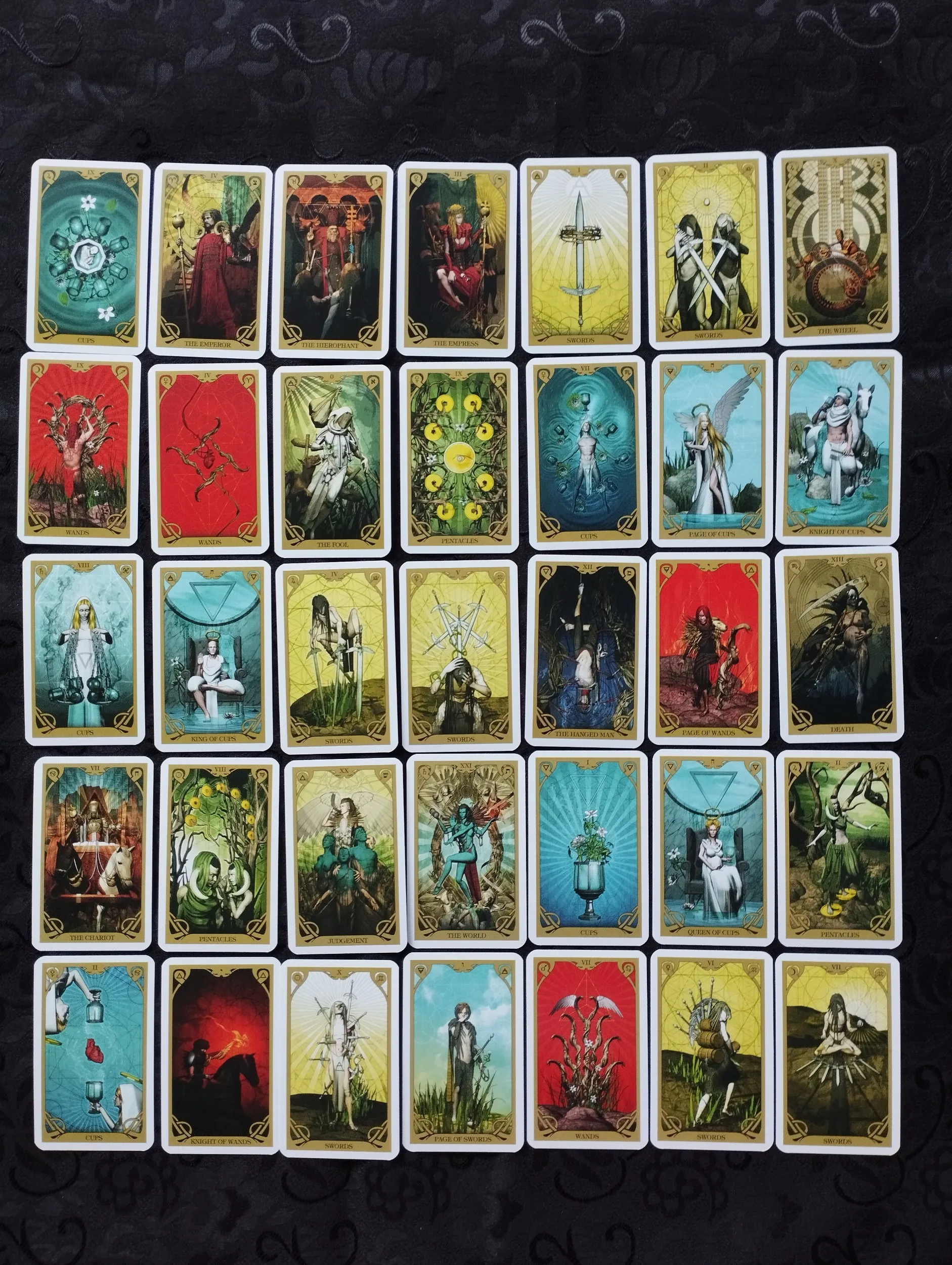 fabio listrani night sun tarot - karte - slika 5