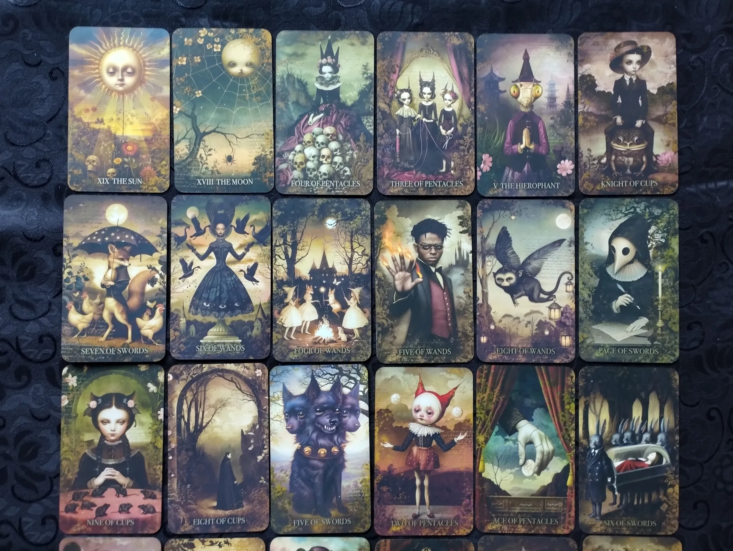 fiona edgewood - grim tales tarot - karte - slika 5