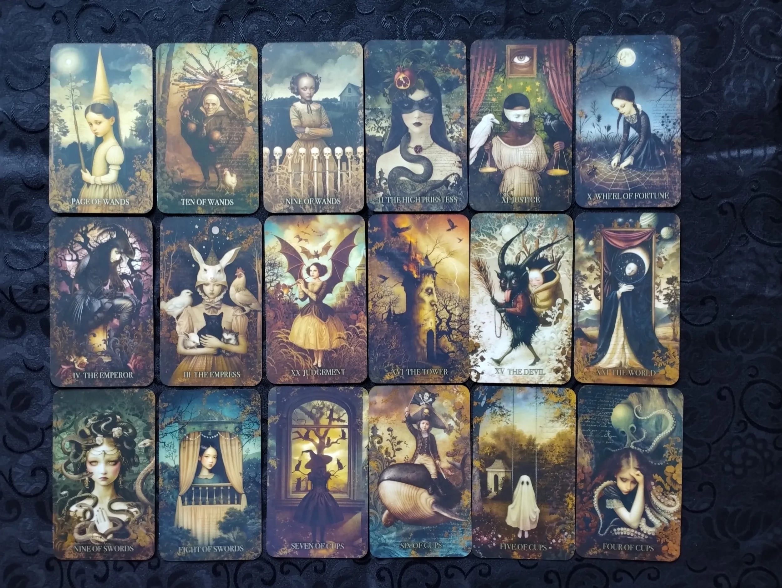 fiona edgewood - grim tales tarot - karte - slika 7