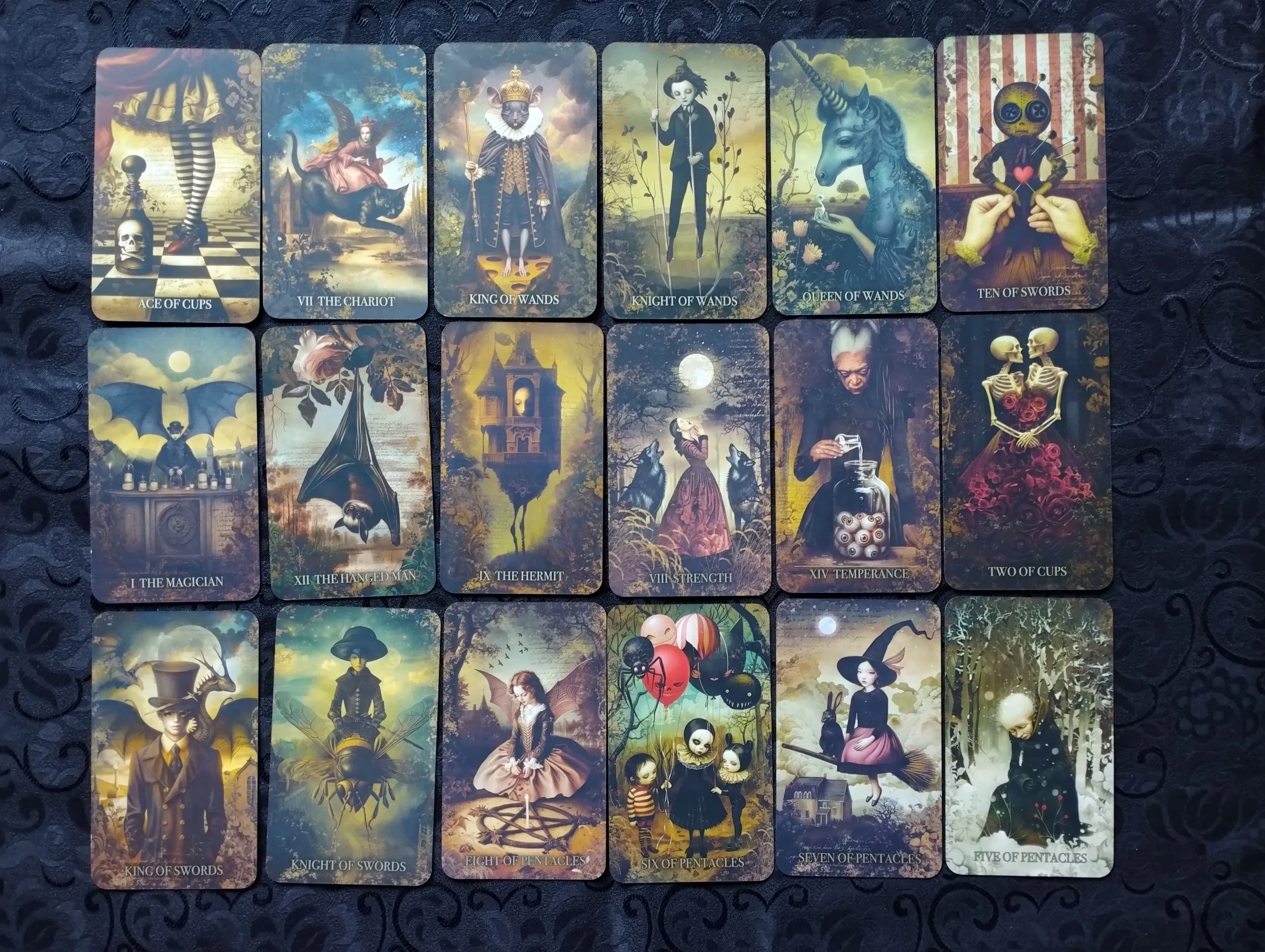 fiona edgewood - grim tales tarot - karte - slika 8