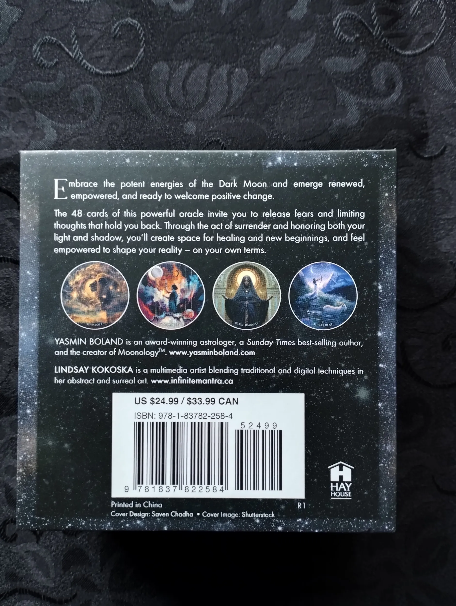 yasmin boland the dark moon oracle karte - slika 2