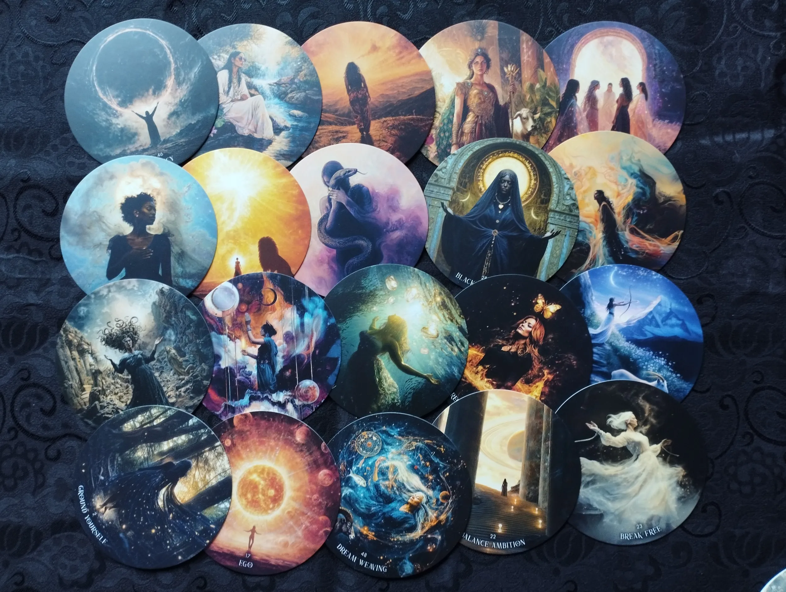 yasmin boland the dark moon oracle karte - slika 6