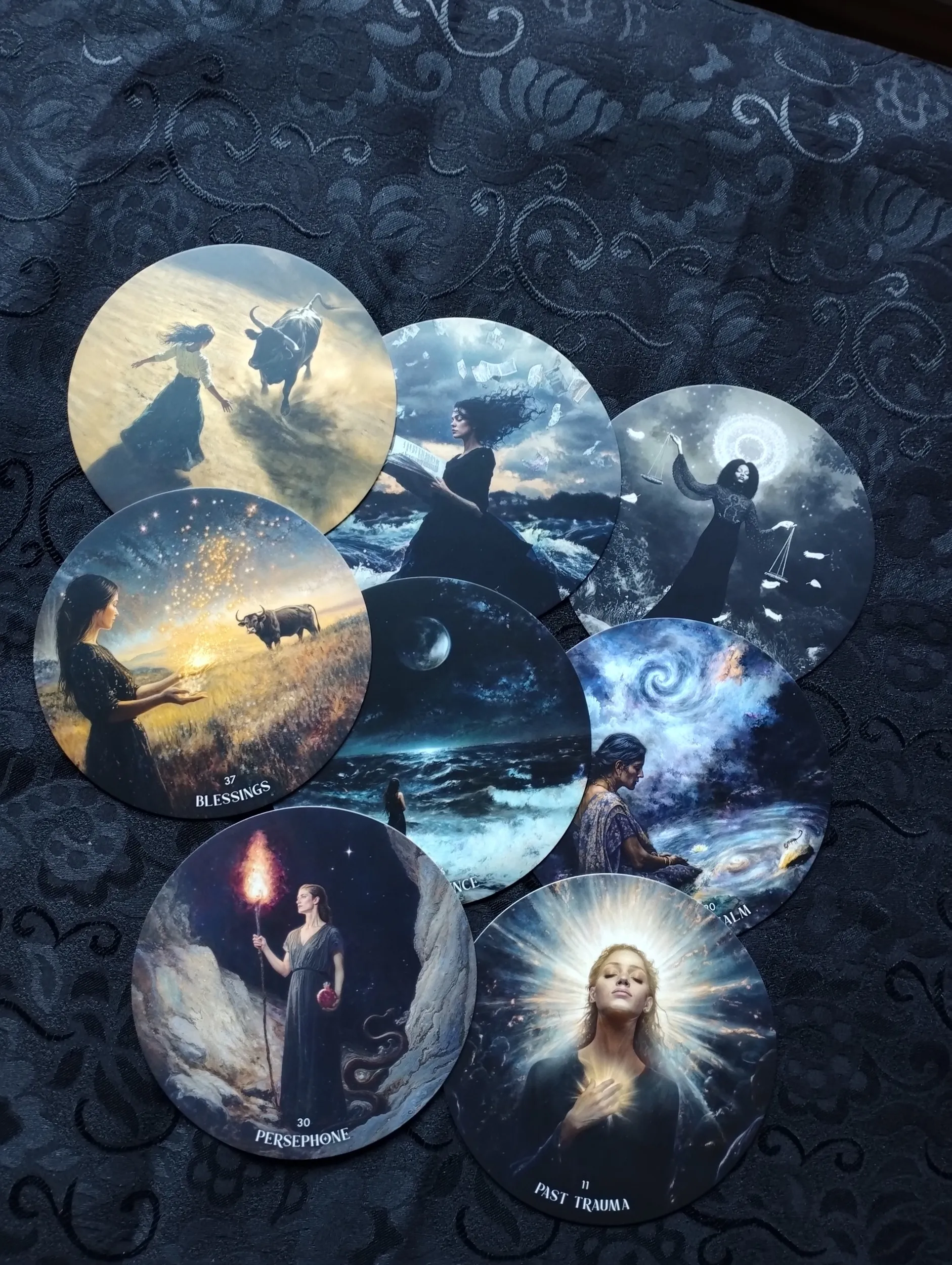 yasmin boland the dark moon oracle karte - slika 7
