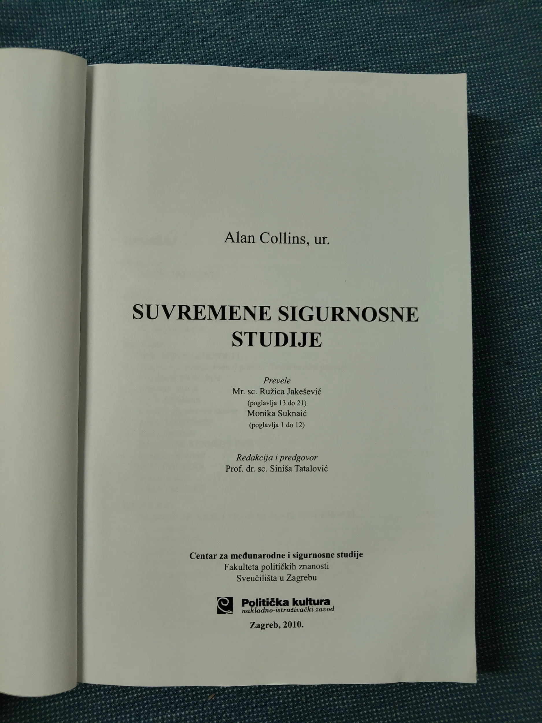 alan collins – suvremene sigurnosne studije - slika 2