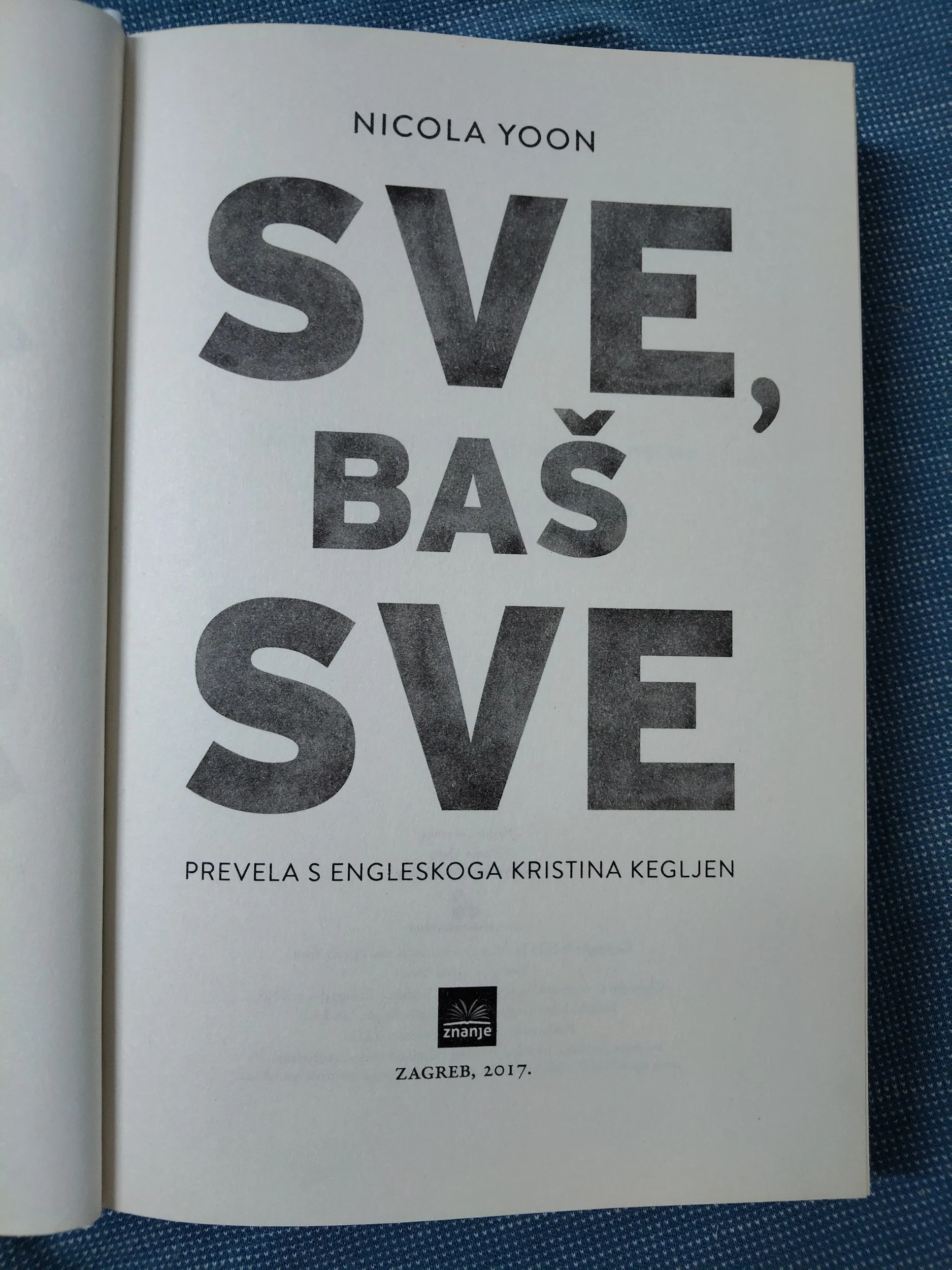 nicola yoon – sve, baš sve - slika 2