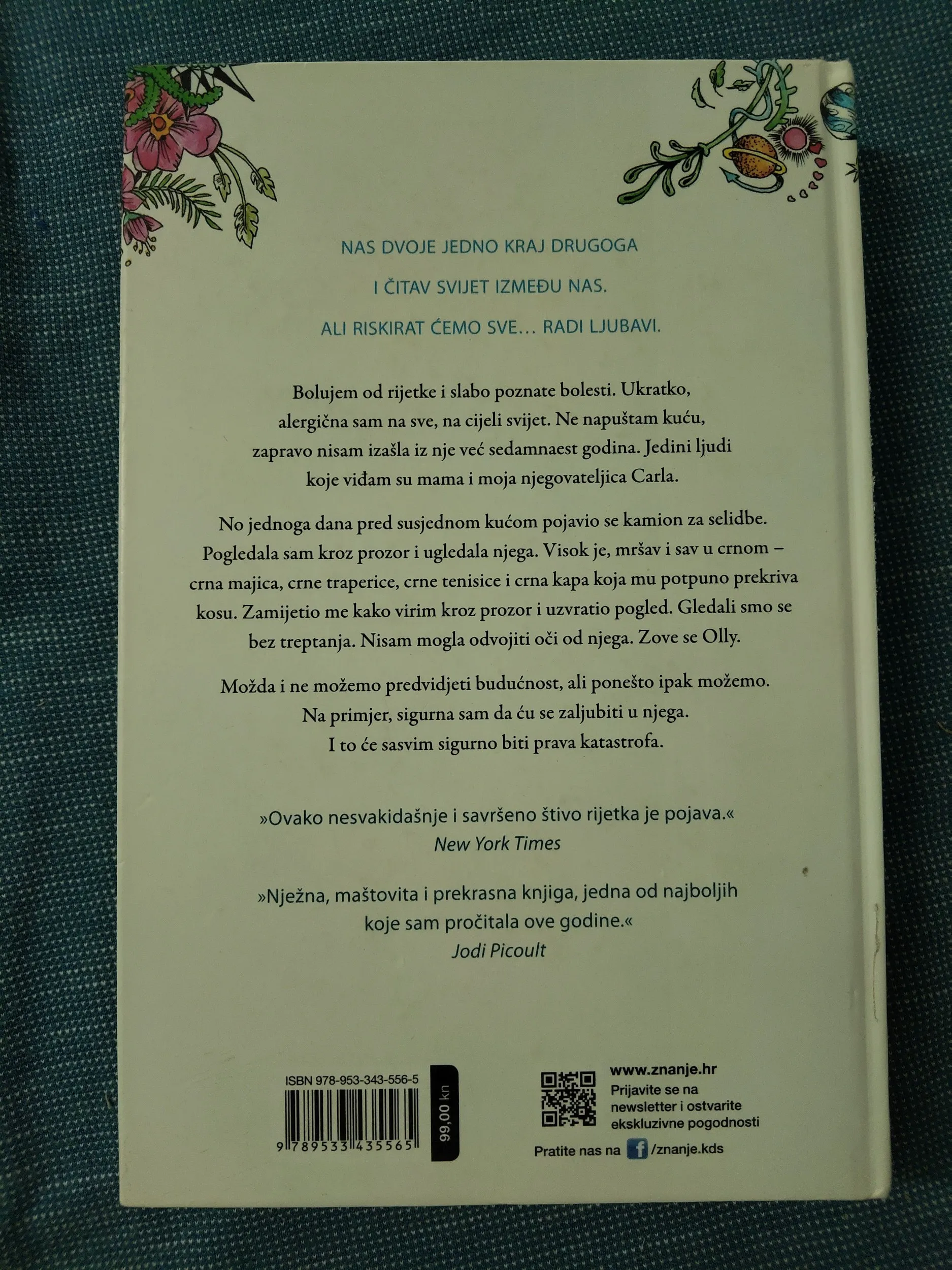 nicola yoon – sve, baš sve - slika 3