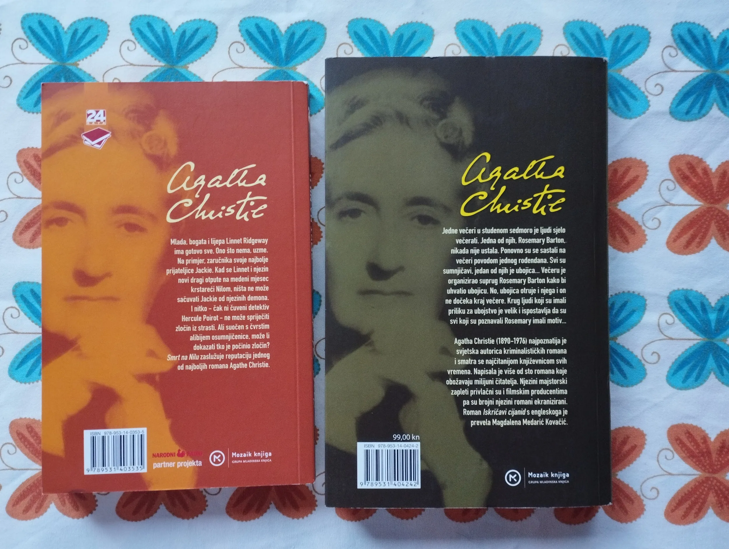 agatha christie - iskričavi cijanid, smrt na nilu - slika 2