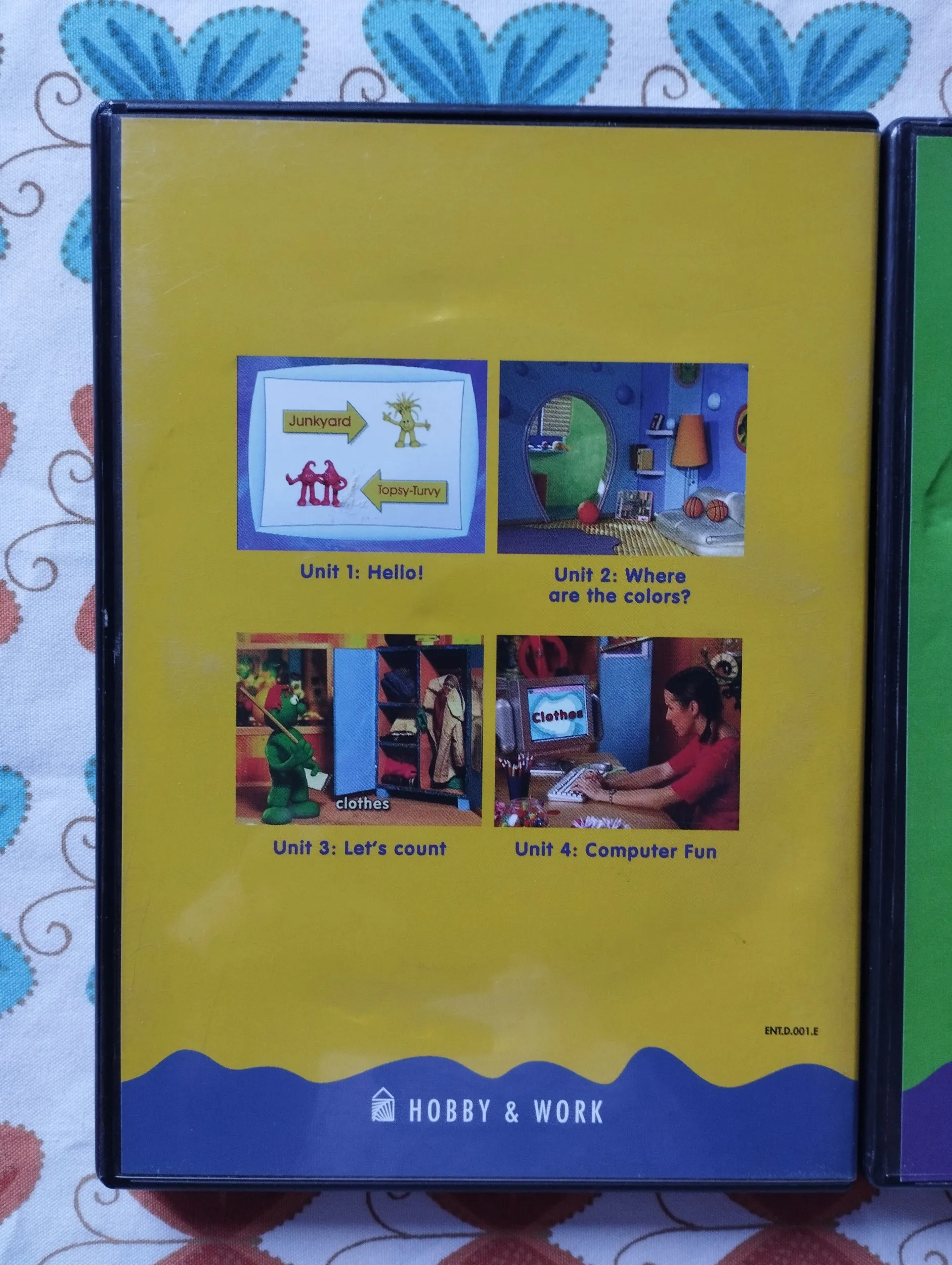 english time 1,2,3 - lot dvda - slika 3