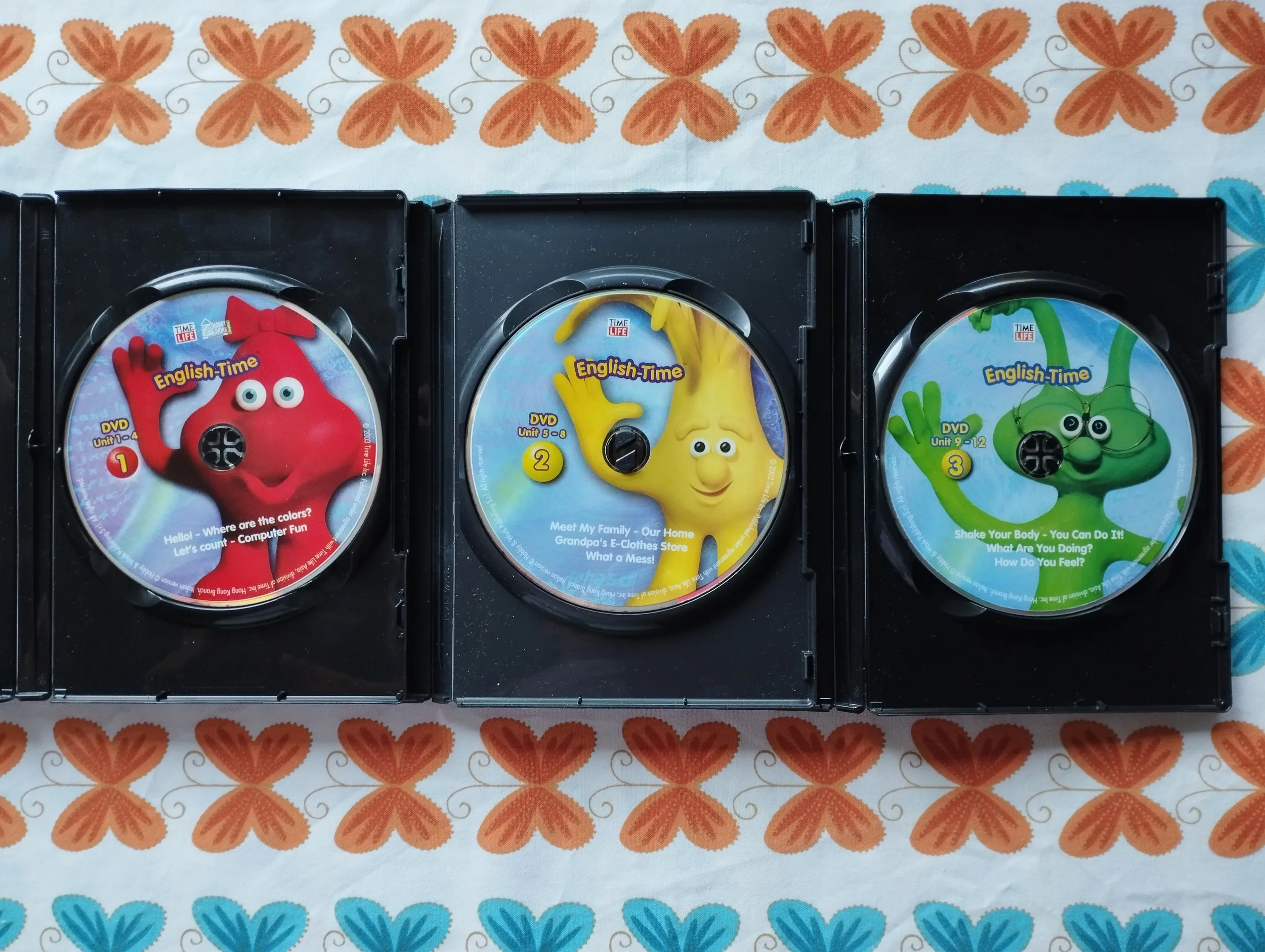 english time 1,2,3 - lot dvda - slika 7