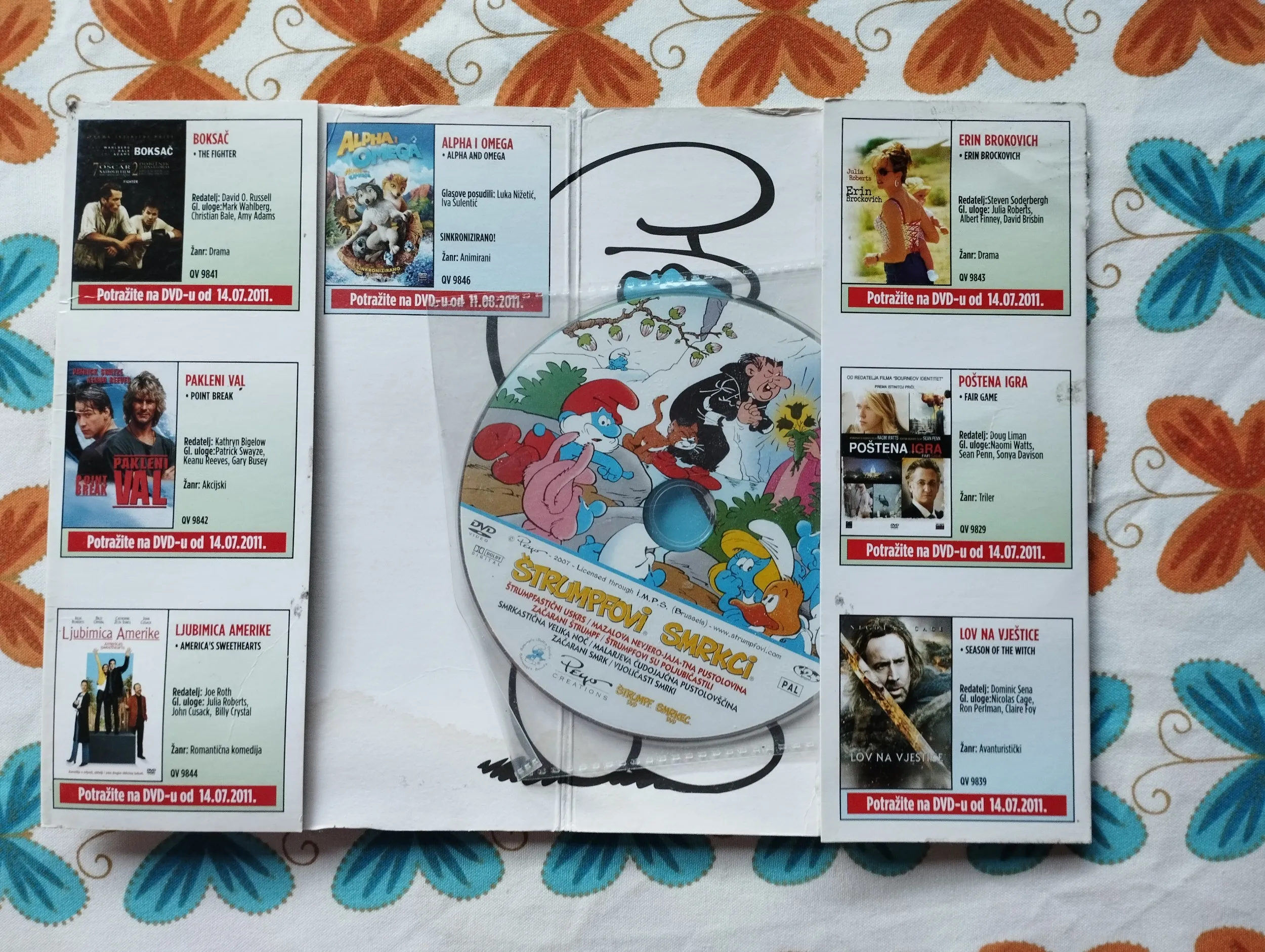 štrumpfovi dvd lot - slika 4
