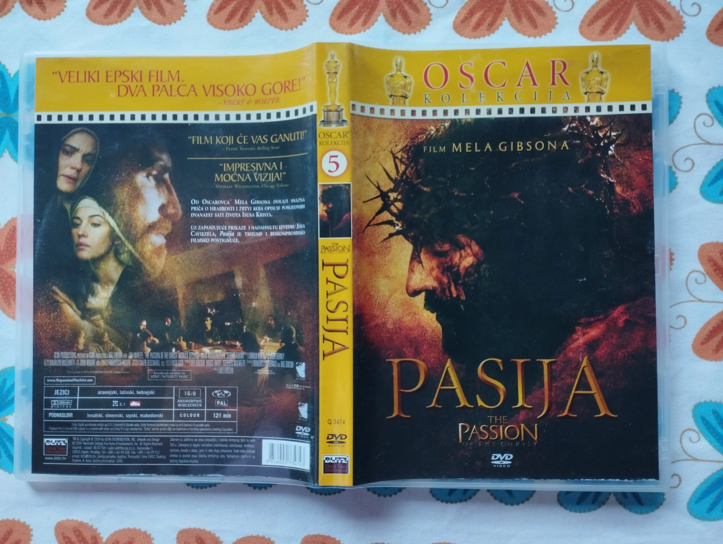 Pasija / The Passion of the Christ DVD - Samobor