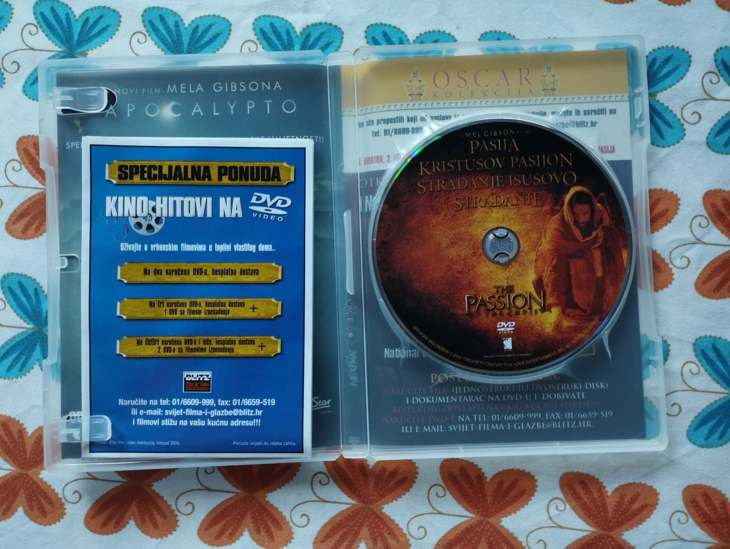 pasija / the passion of the christ dvd - slika 2