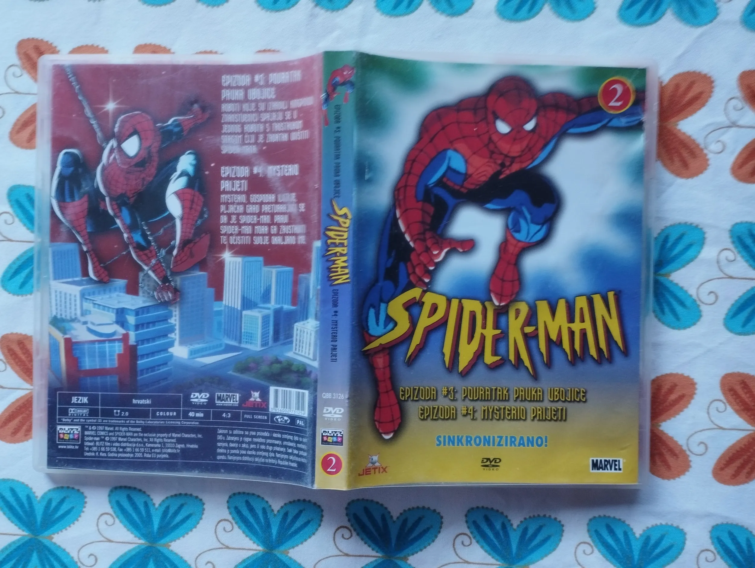Spiderman DVD 2 Ep 3+4 - Samobor