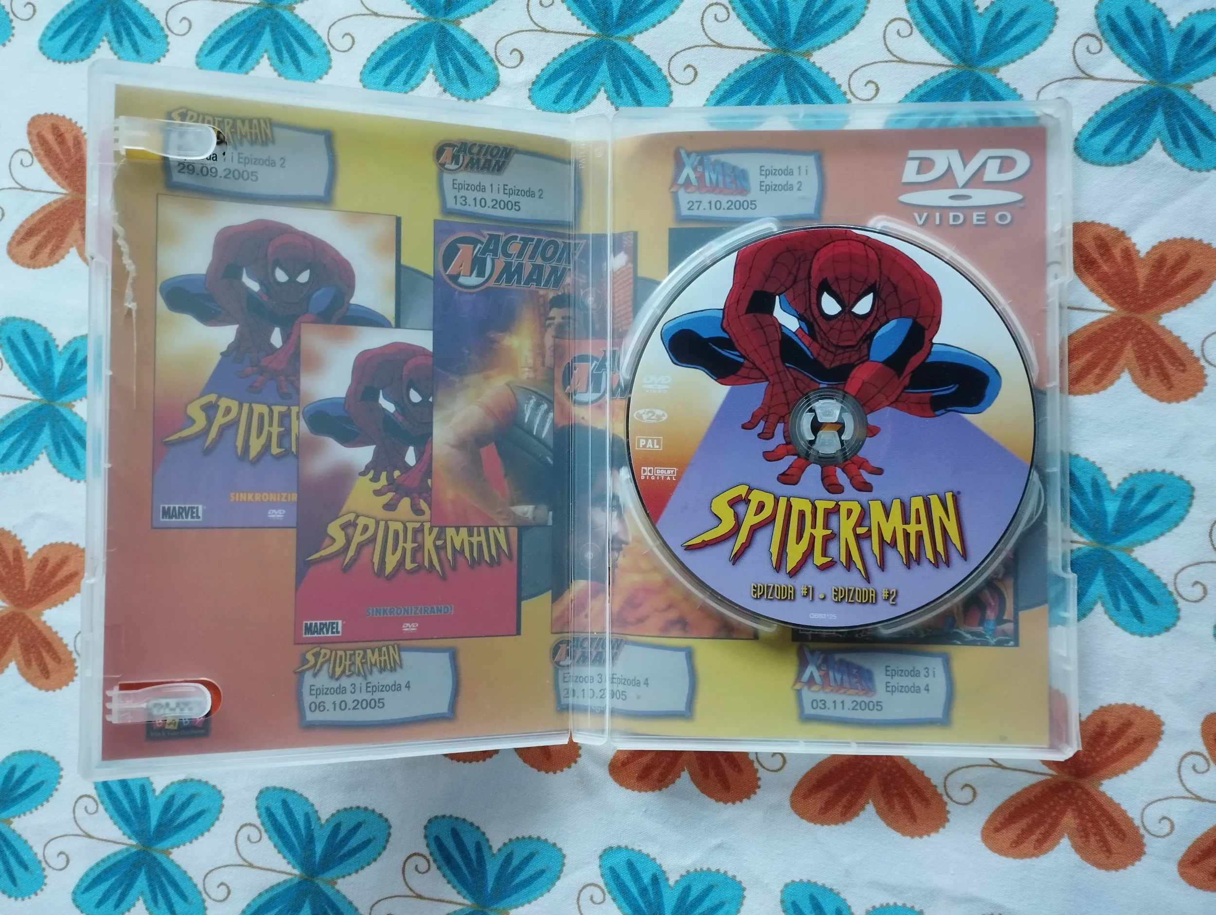 spiderman dvd 2 ep 3+4 - slika 2