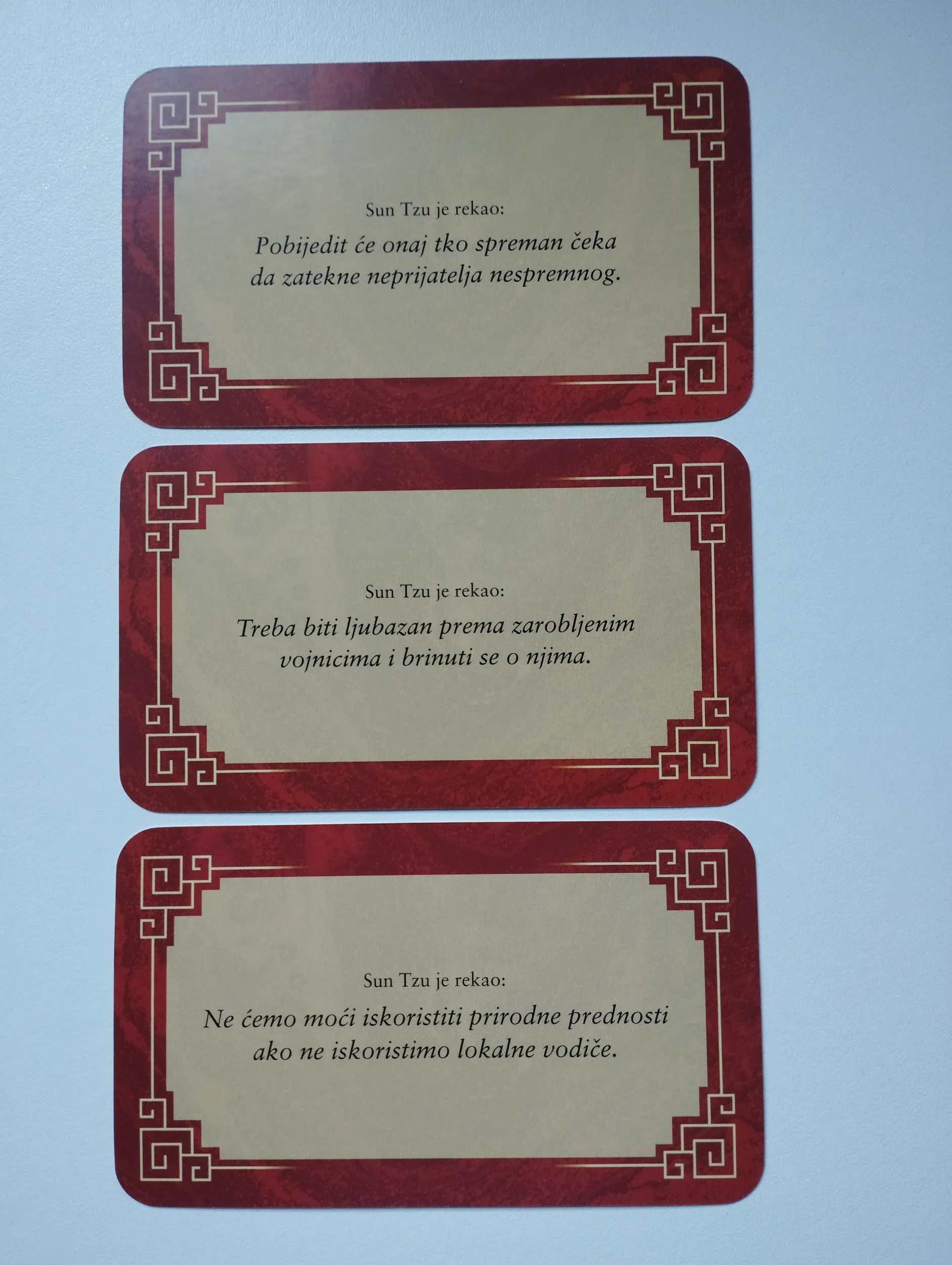 sun tzu - umijeće ratovanja, kartice za strateško savjetovanje - slika 9