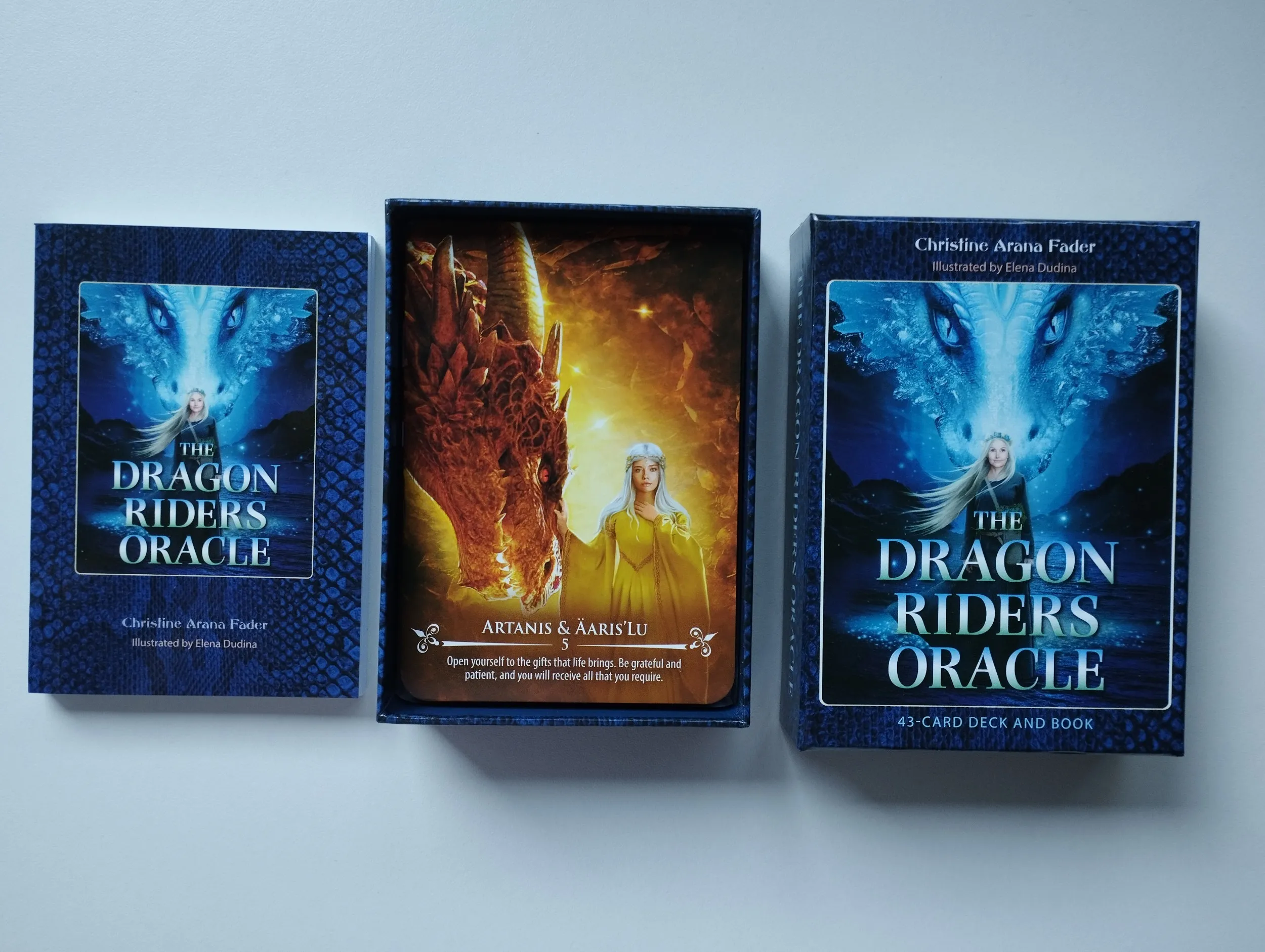 christine arana fader - the dragon riders oracle - karte - slika 3