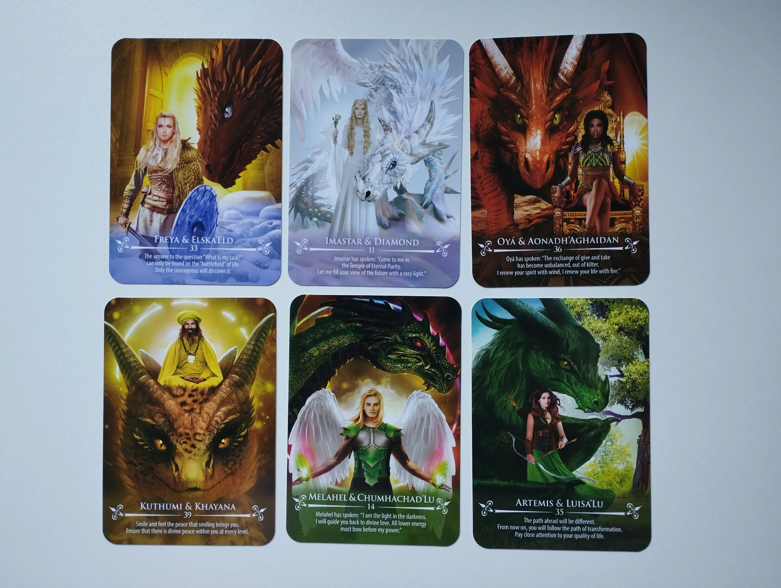 christine arana fader - the dragon riders oracle - karte - slika 5