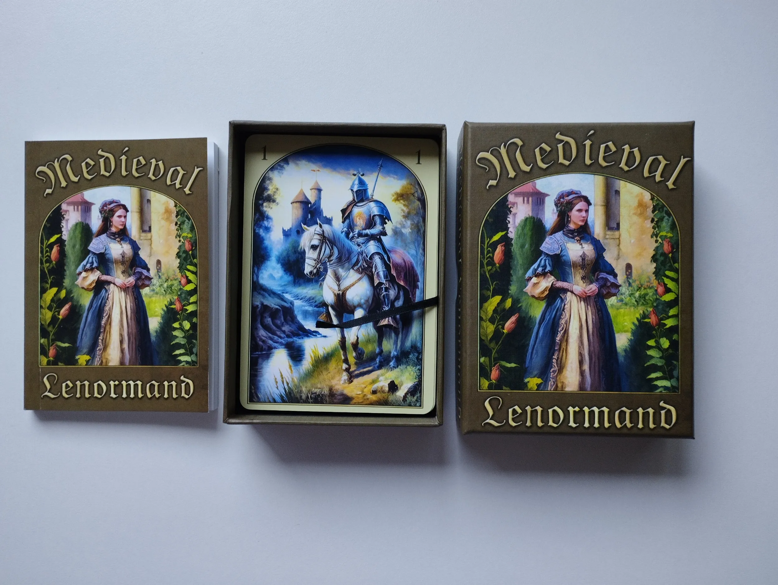 arturo villone - medieval lenormand oracle karte - slika 3