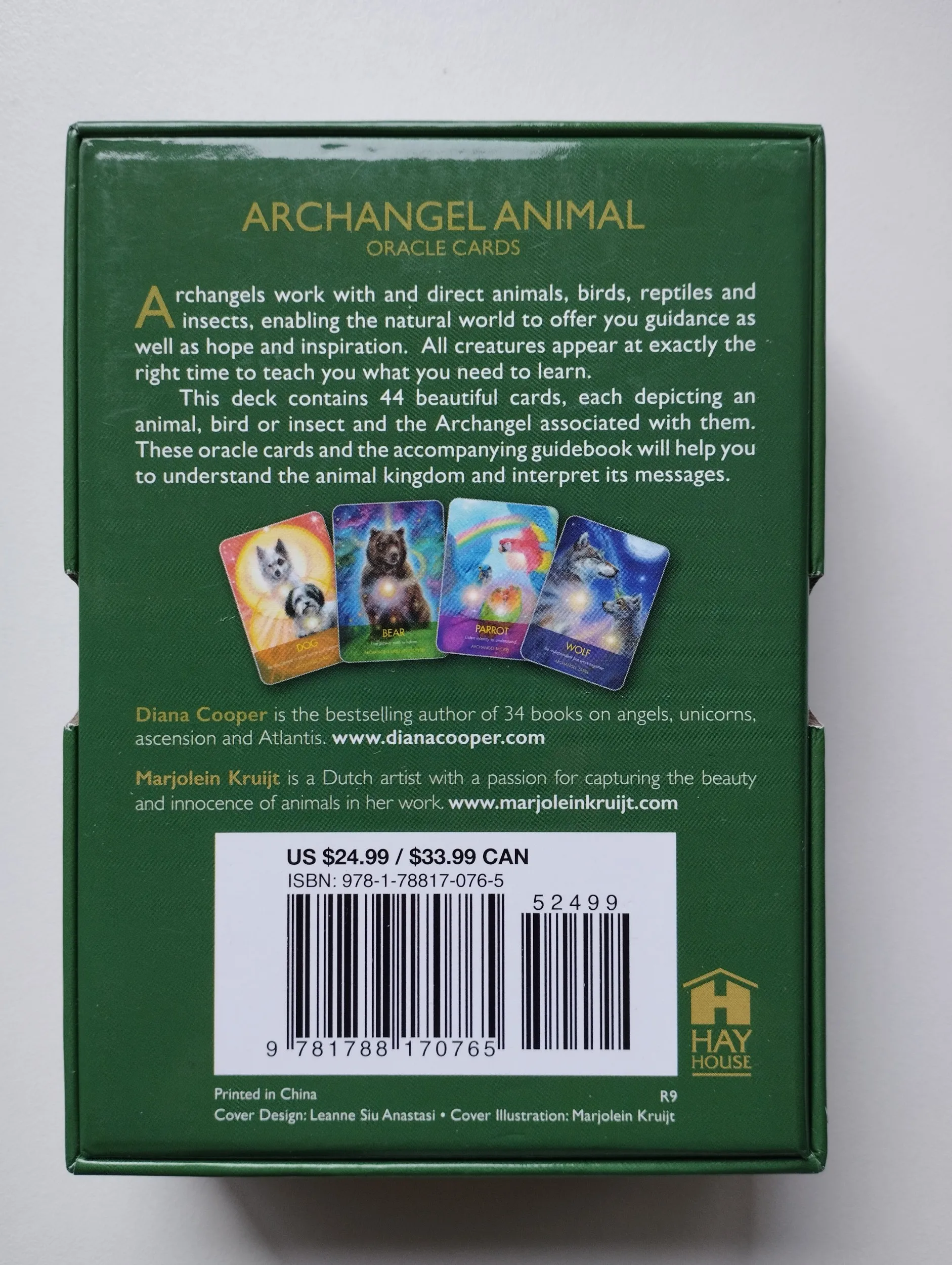 diana cooper - archangel animal oracle karte - slika 2