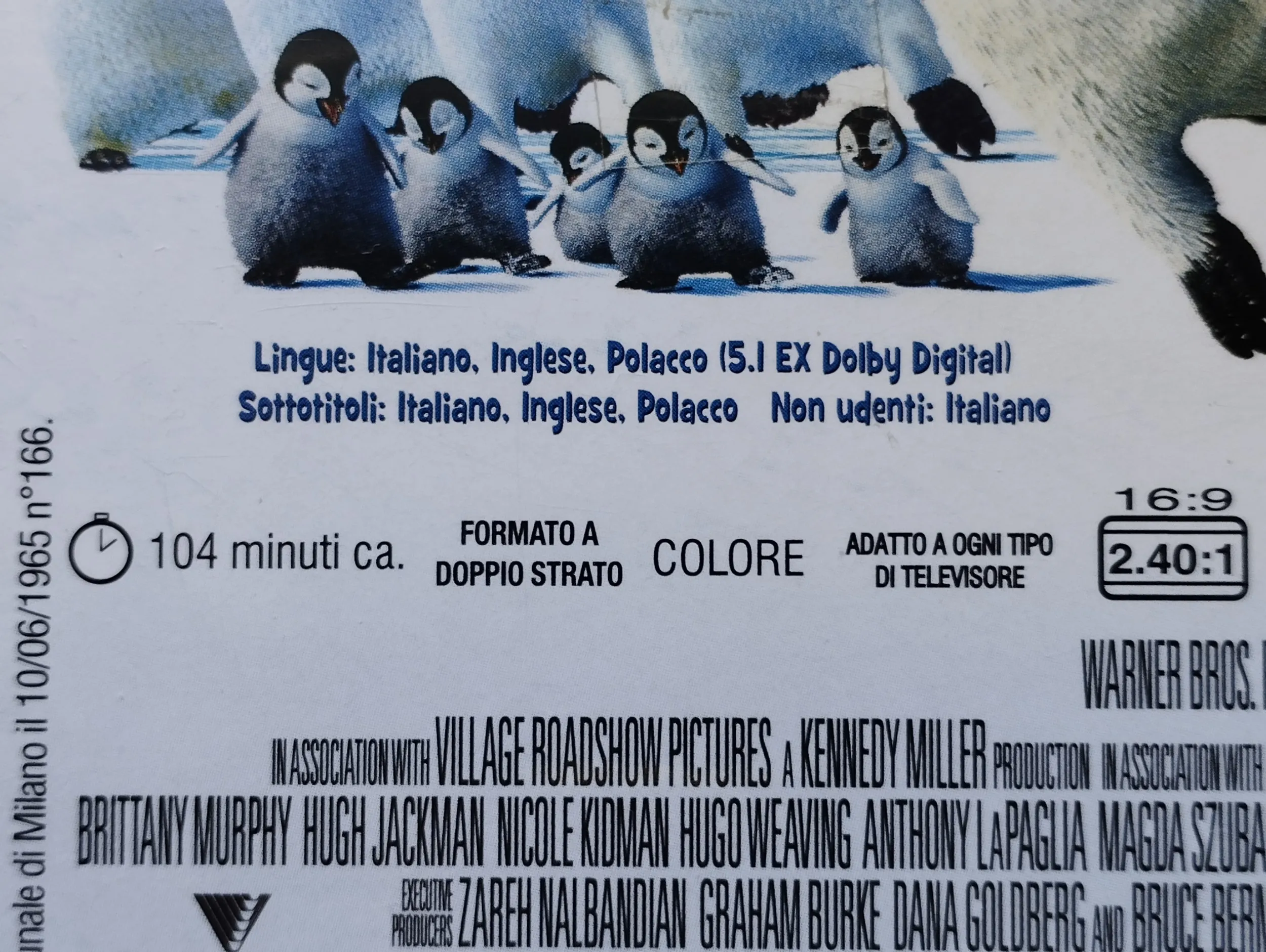 happy feet ples malog pingvina dvd - slika 2