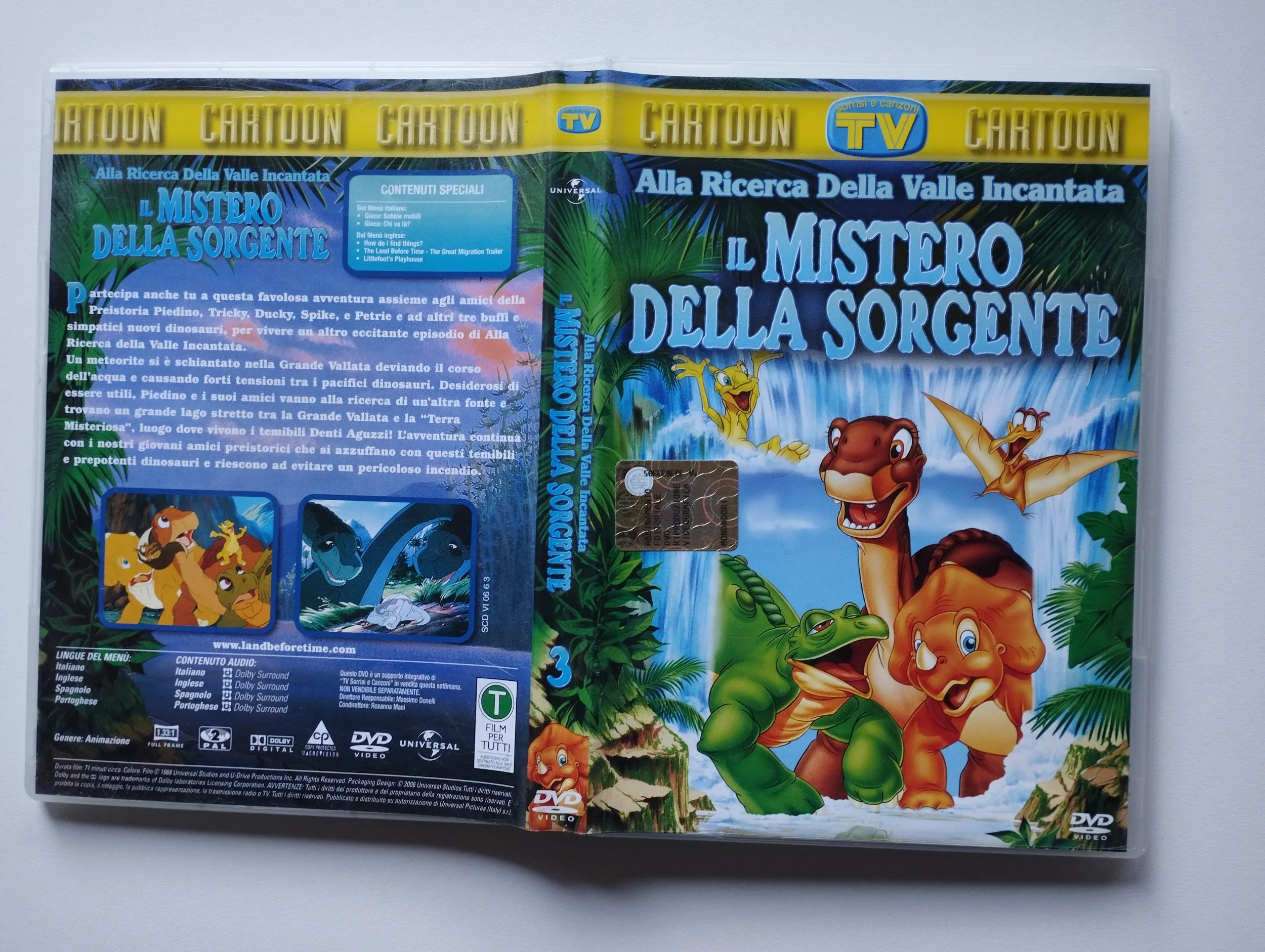 Zemlja daleke prošlosti III - Vrijeme velikog davanja DVD - Samobor