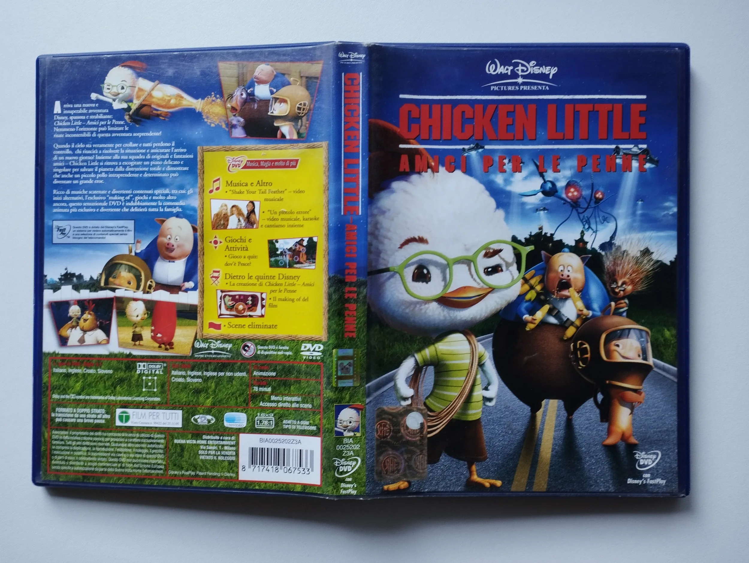 Disney - Chicken Little - Žuta minuta DVD - Samobor