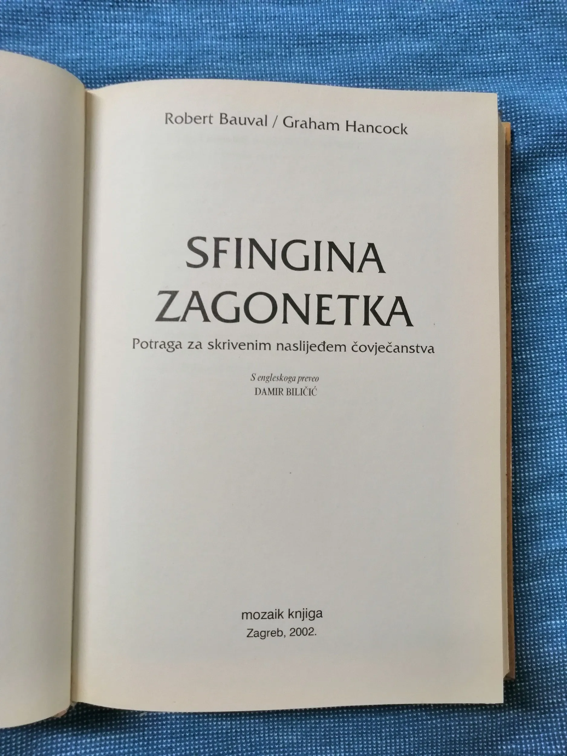 robert bauval i graham hancock – sfingina zagonetka - slika 2