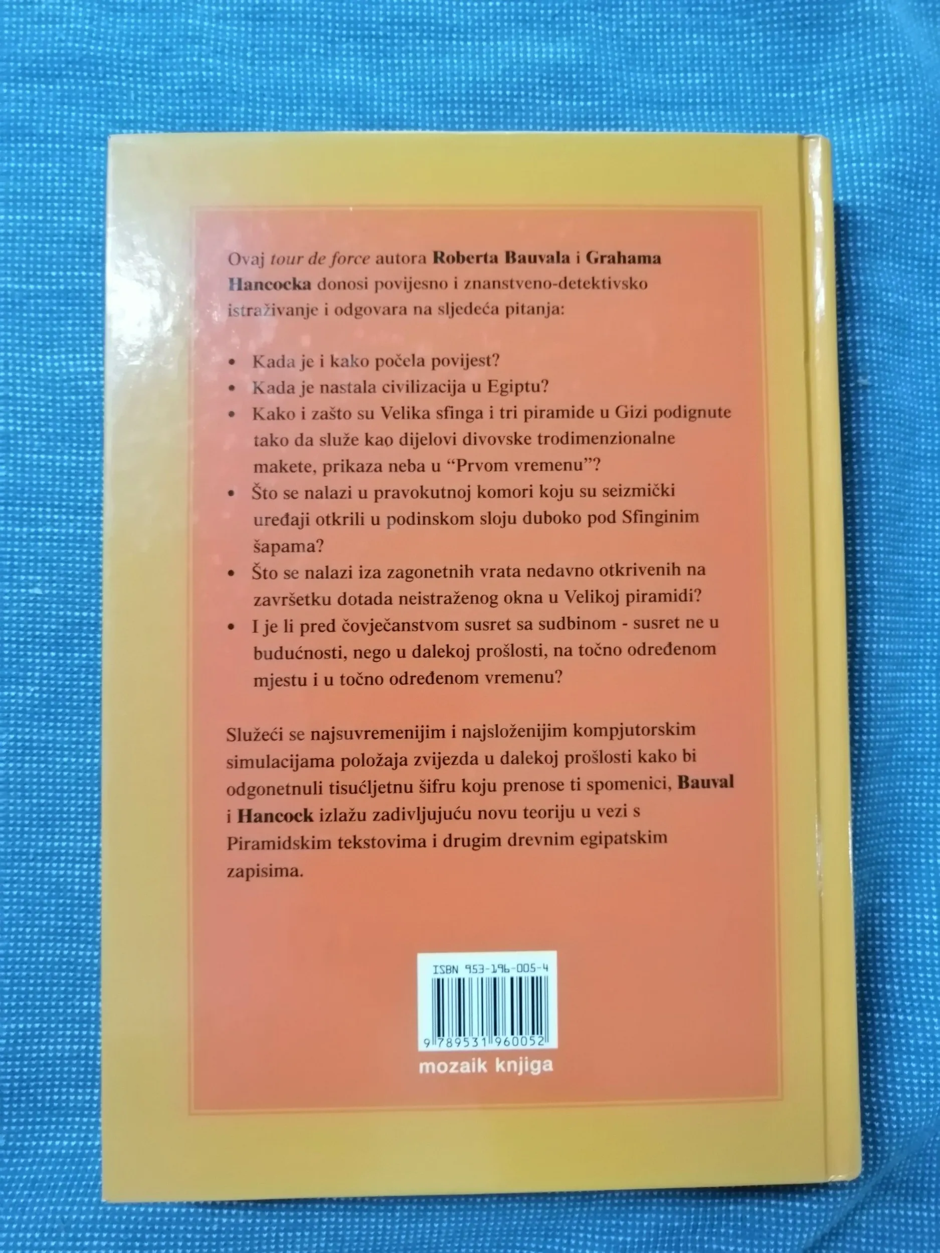 robert bauval i graham hancock – sfingina zagonetka - slika 5