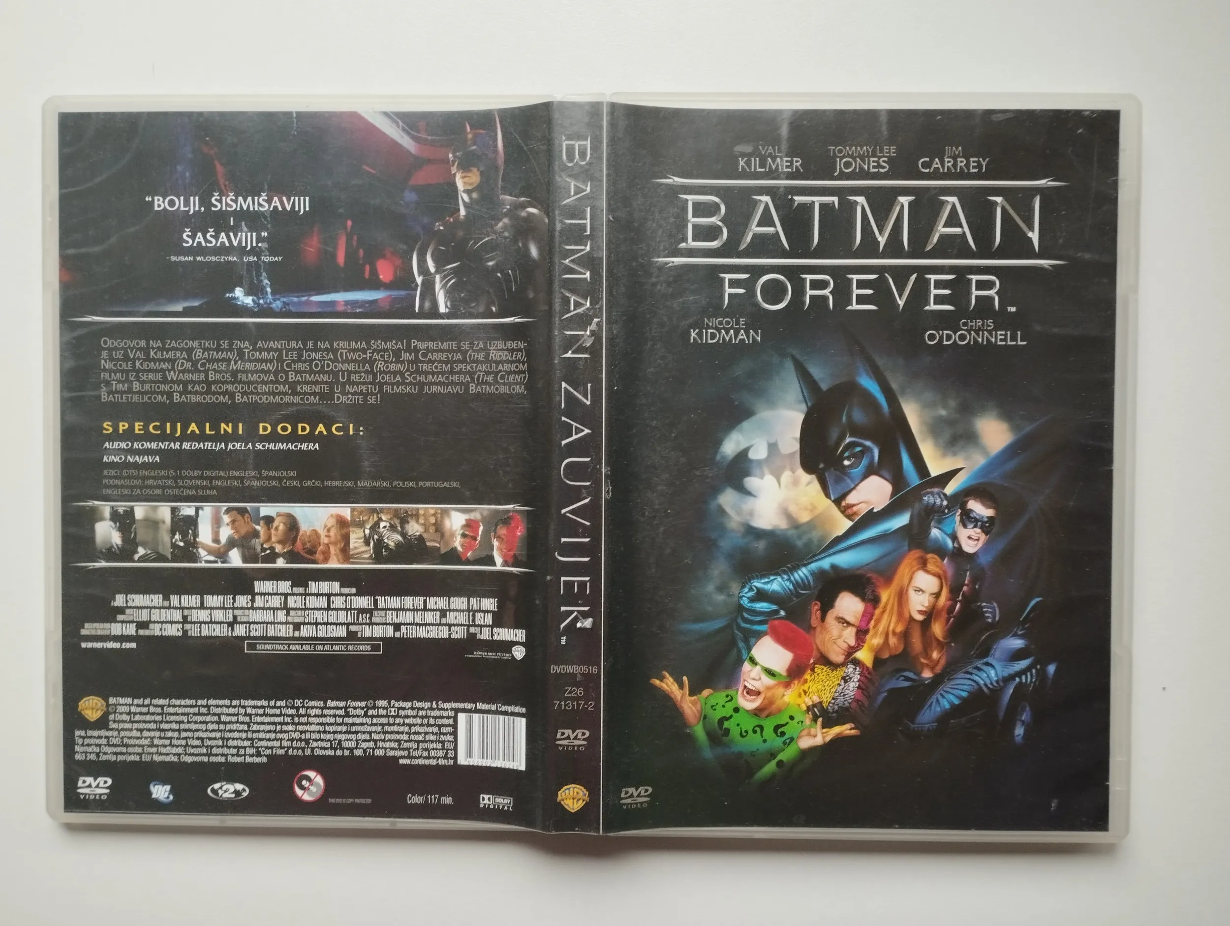 Batman Forever / Batman Zauvijek DVD - Samobor