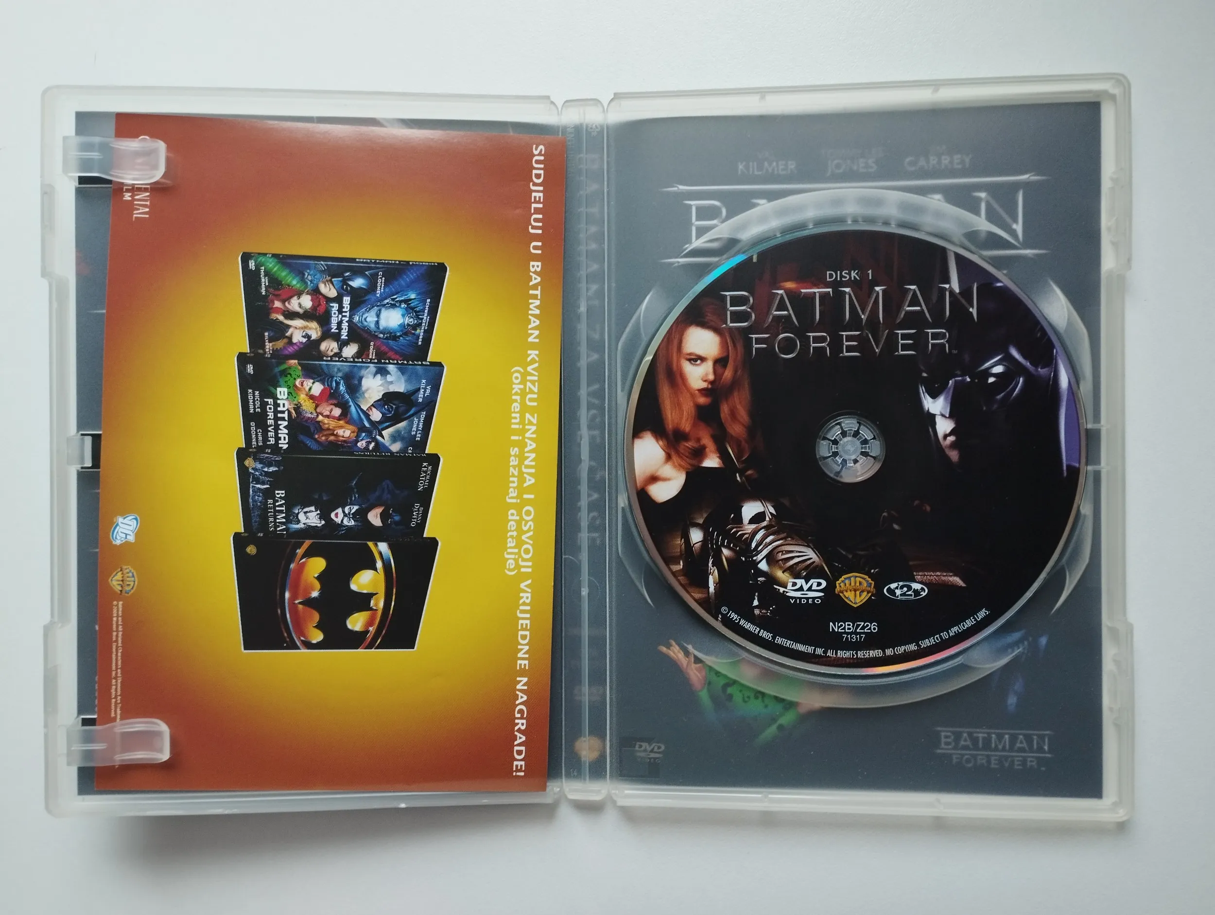 batman forever / batman zauvijek dvd - slika 2