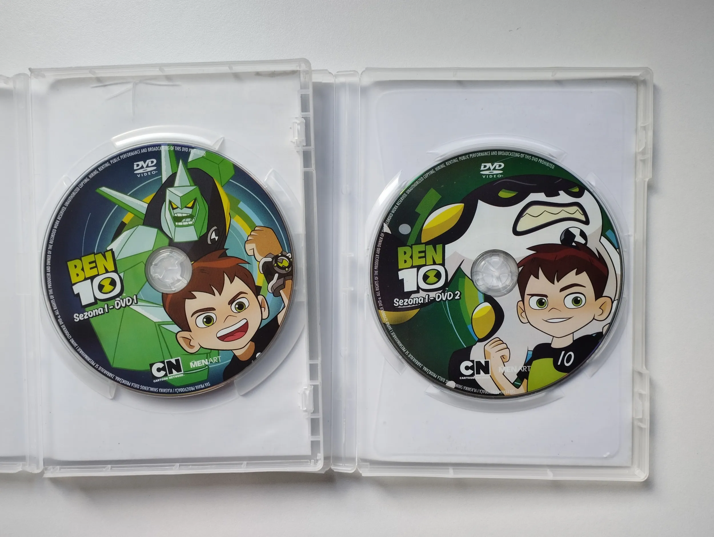 ben 10 - sezona 1 dvd 1,2,4,5 novo - slika 4